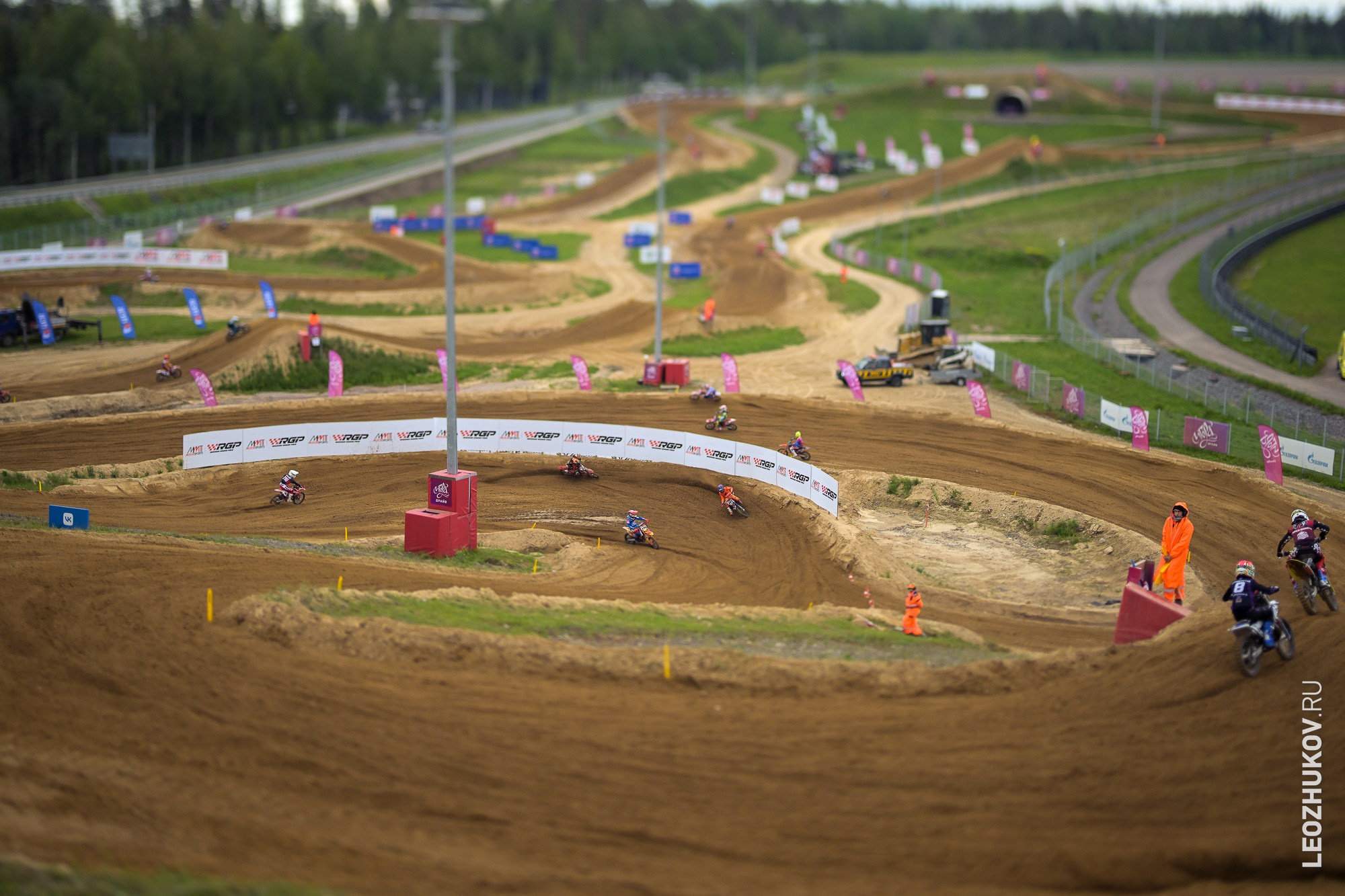 1 round of ММТ RGP russian motocross championships. Sports photographer Leonid Zhukov