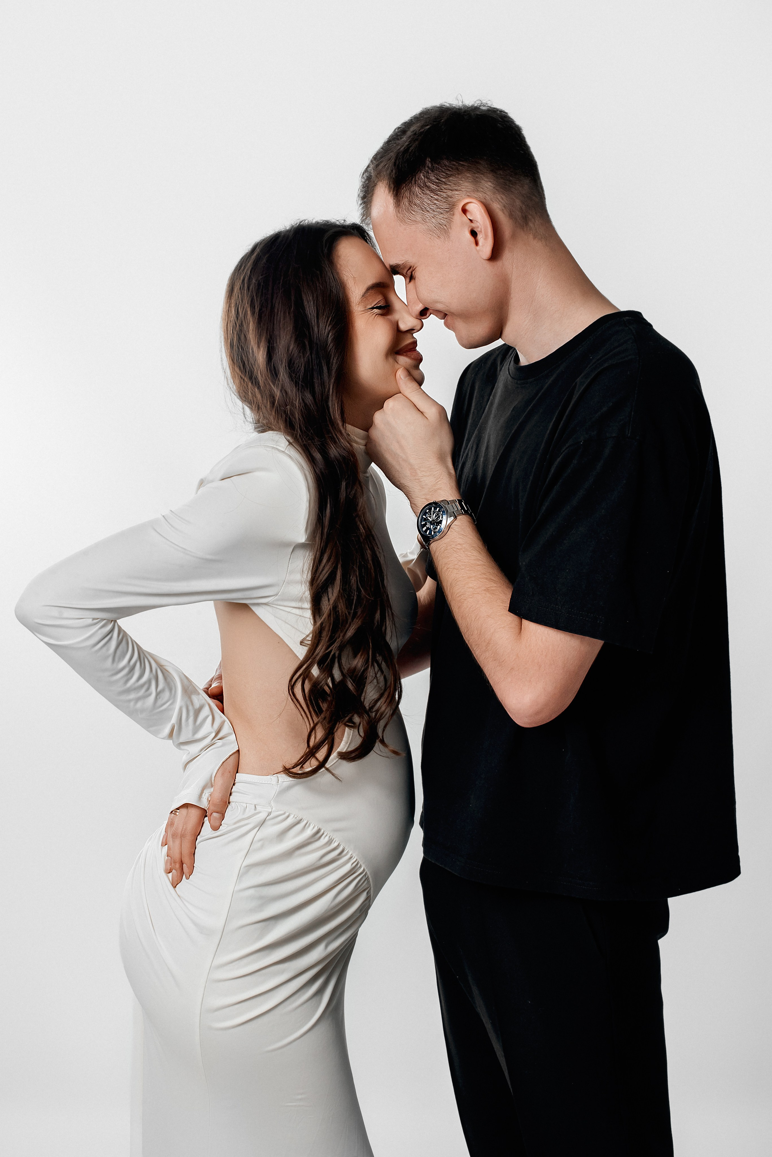 Анастасия и Евгений. Фотограф беременности и новорожденных в Рязани