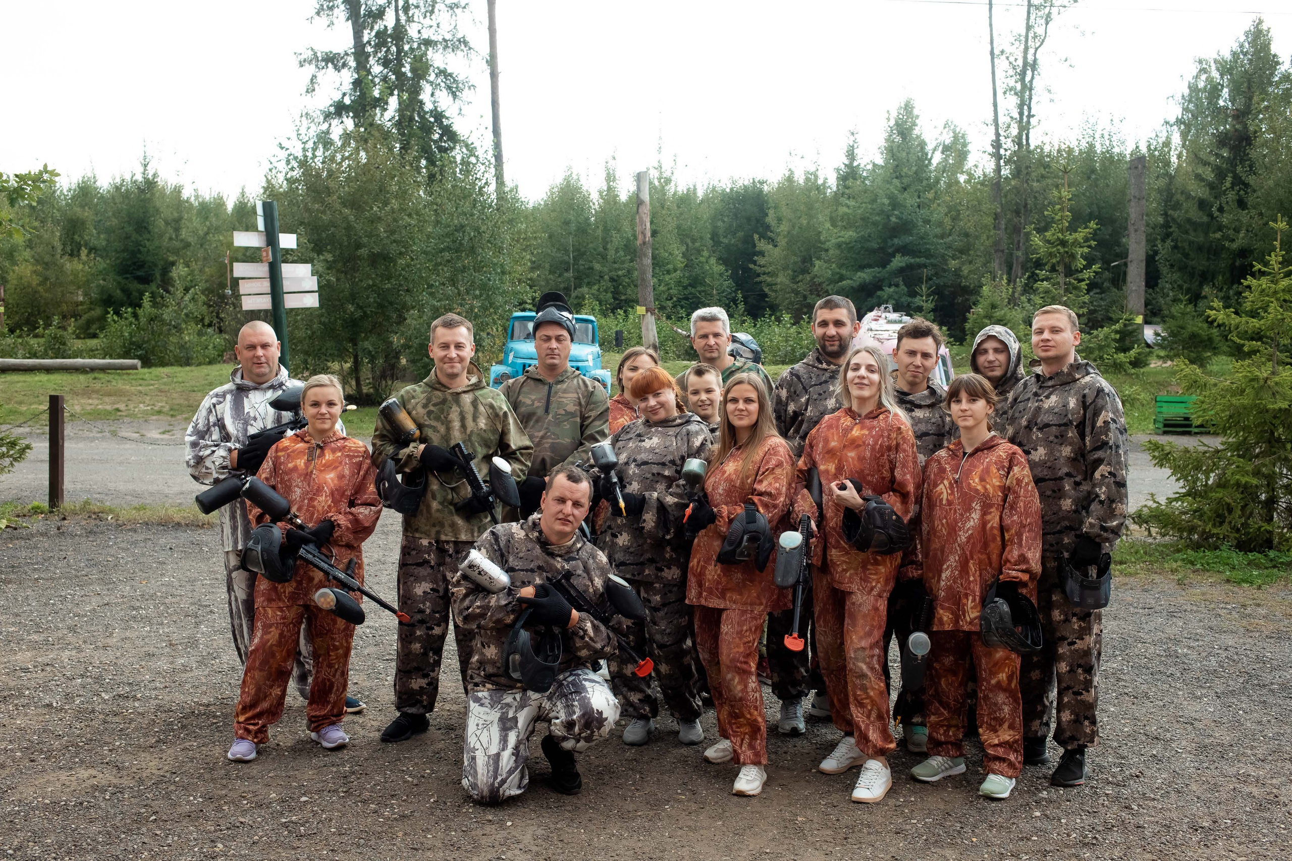 День Рождения (пейнтбол). Фотограф в Минске Анастасия Ткаченко