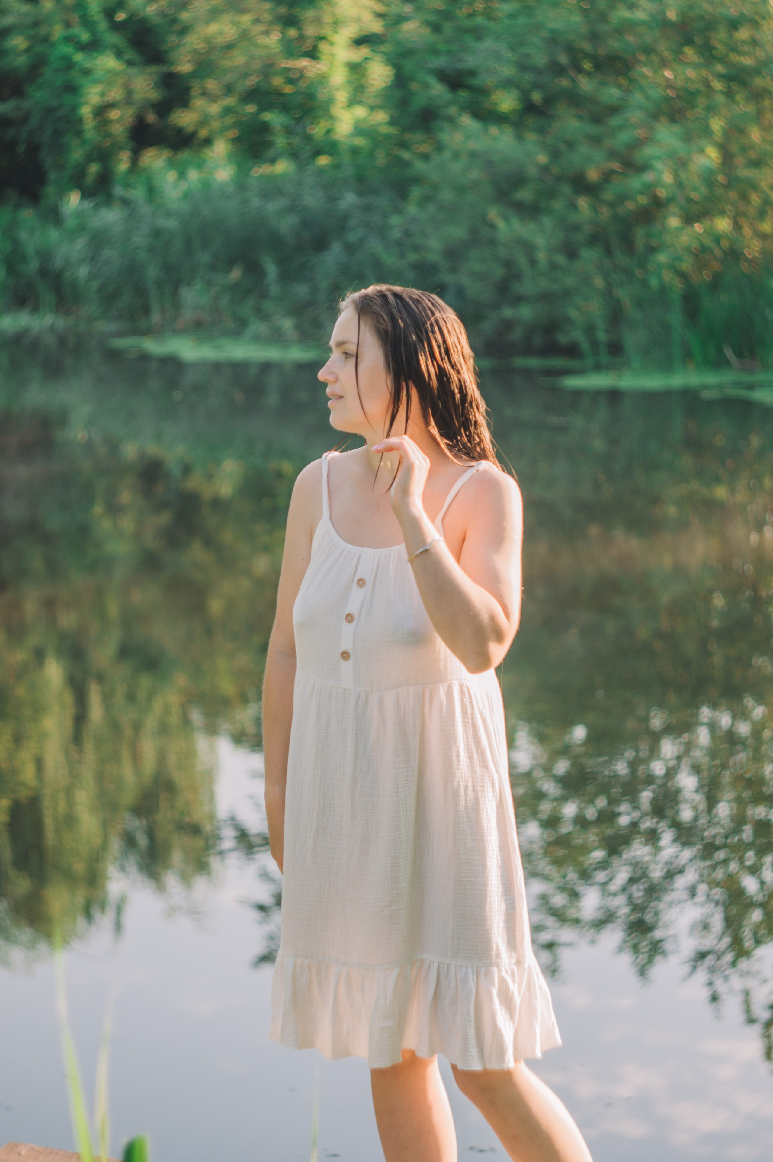 Марина. Рассвет. Фотограф Людмила Белова