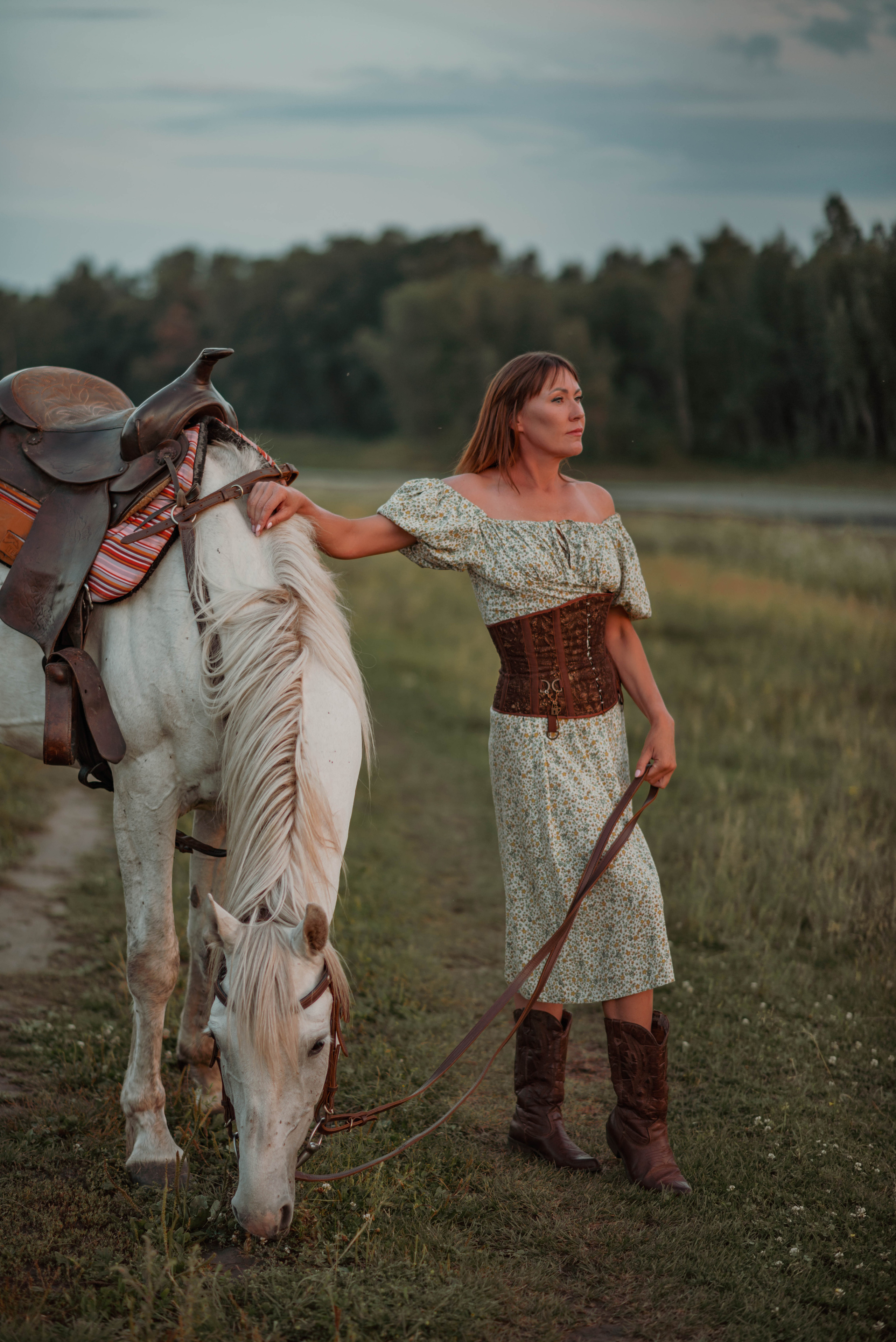 Девушка и её верный конь. Семейный и свадебный фотограф в Абакане Юлия Су