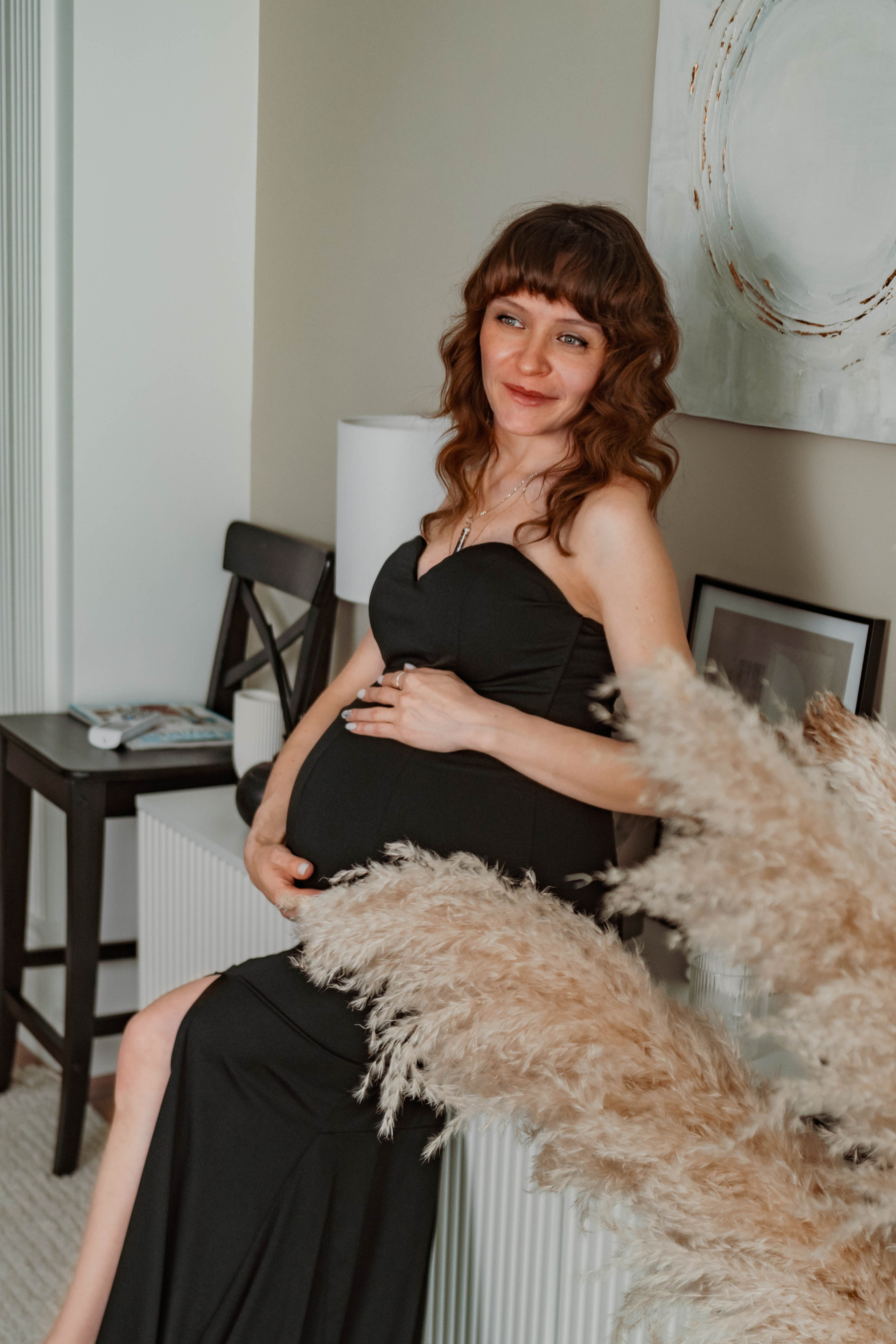 Беременность в интерьере. Семейный и свадебный фотограф в Абакане Юлия Су