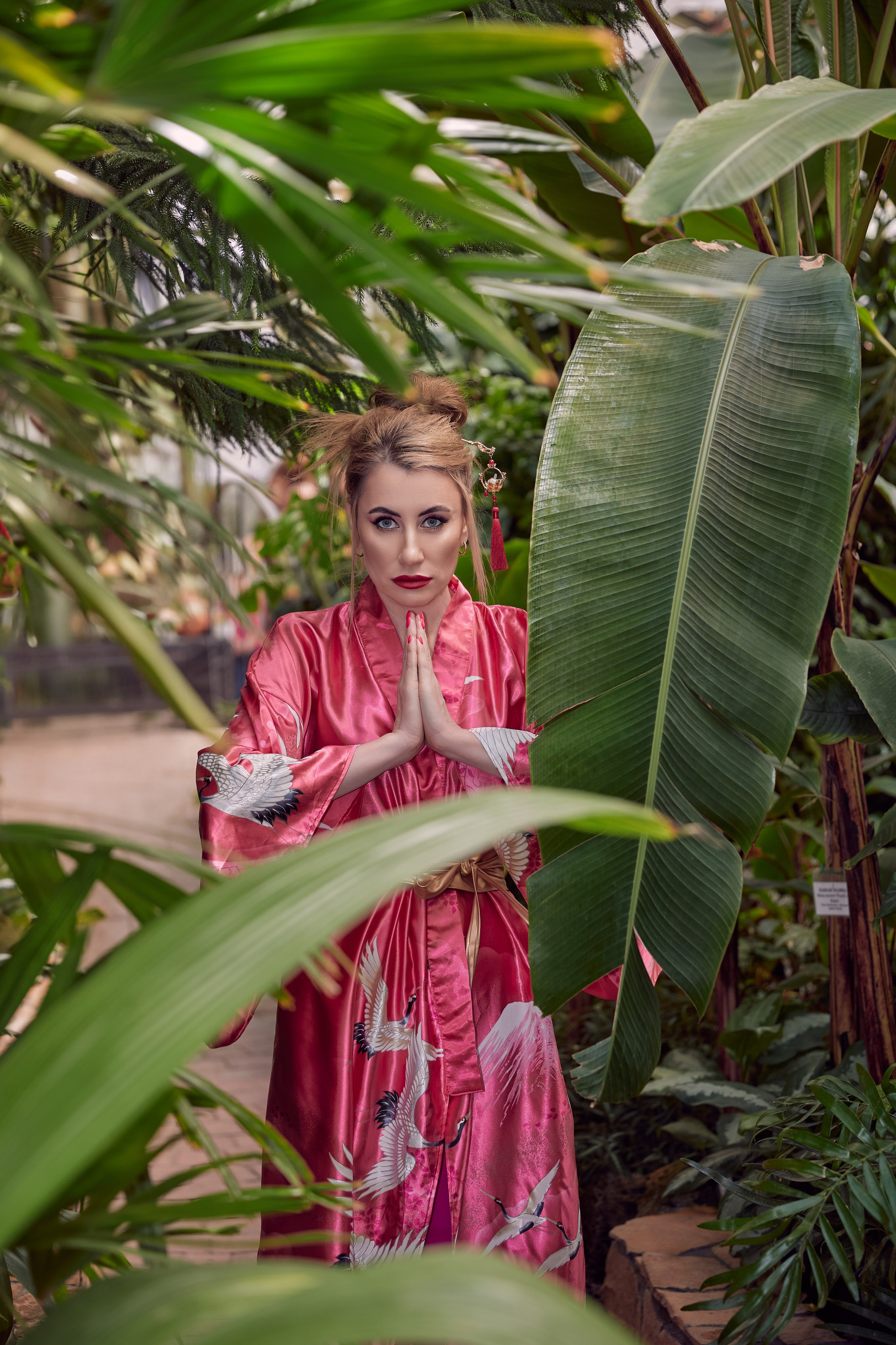 Марина, ботсад. Фотограф женского портрета, беременности и материнства Харькова Елена