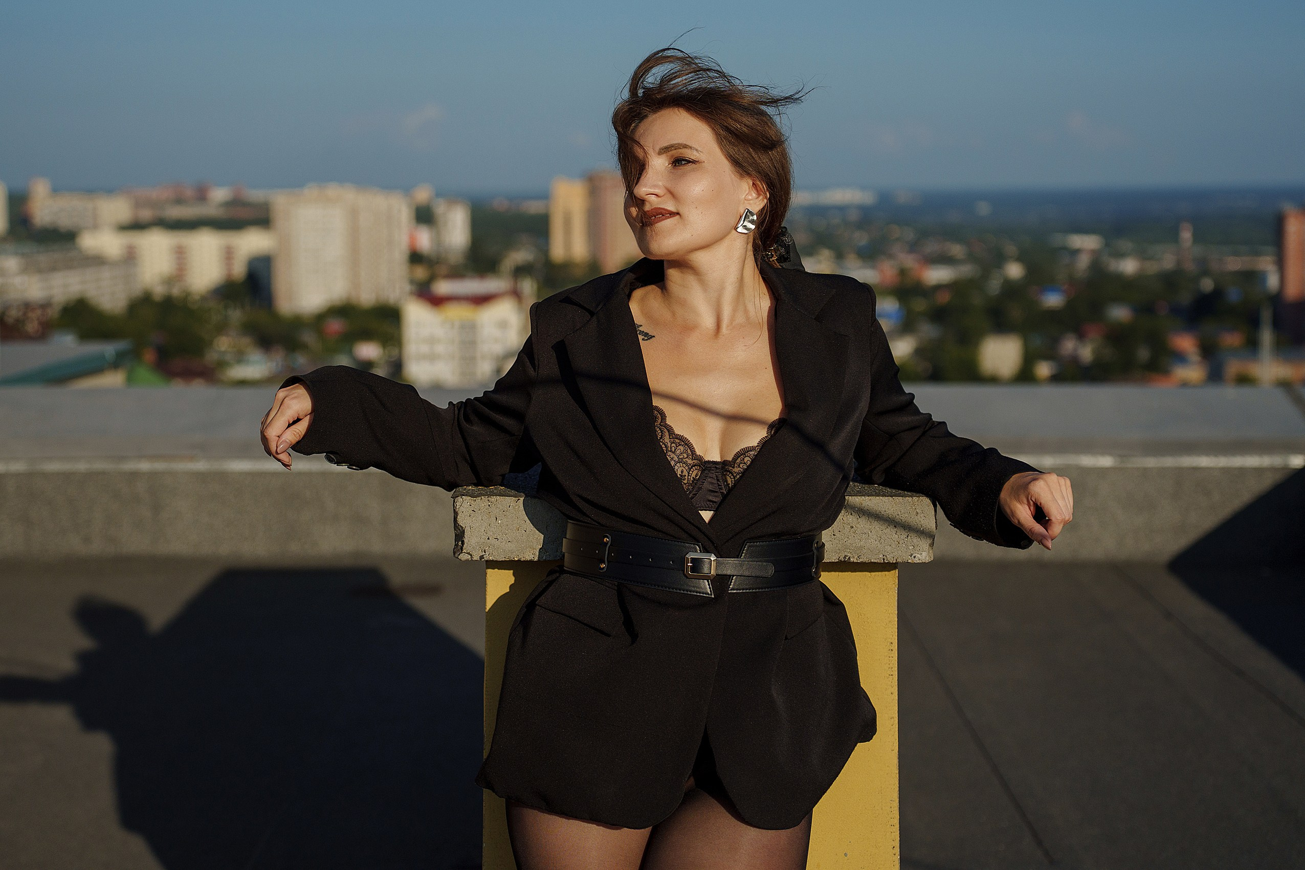 Фотосессия на Крыше Новосибирск. Фотограф Дарья Едапина Новосибирск