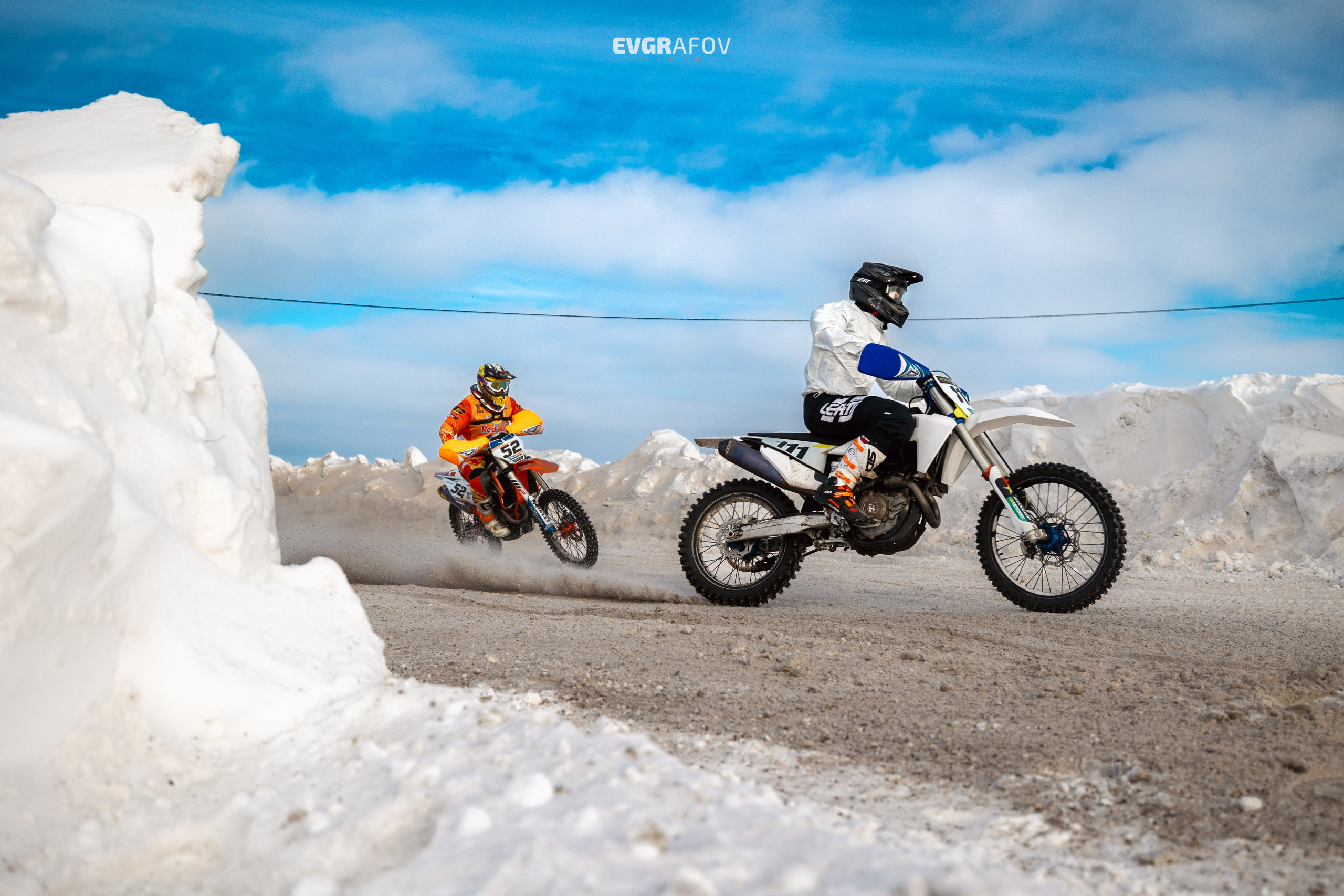 Открытый кубок Республики Татарстан по мотокроссу 3 этап. 4 февраля 2024 г. Фотограф Евграфов Александр