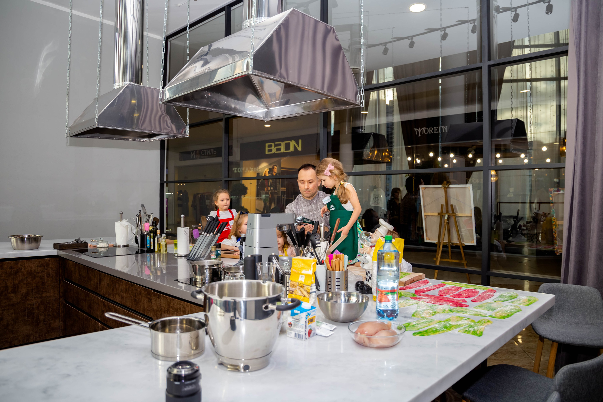 Праздник в кулинарной студии. Фотограф в Одинцово, Москве