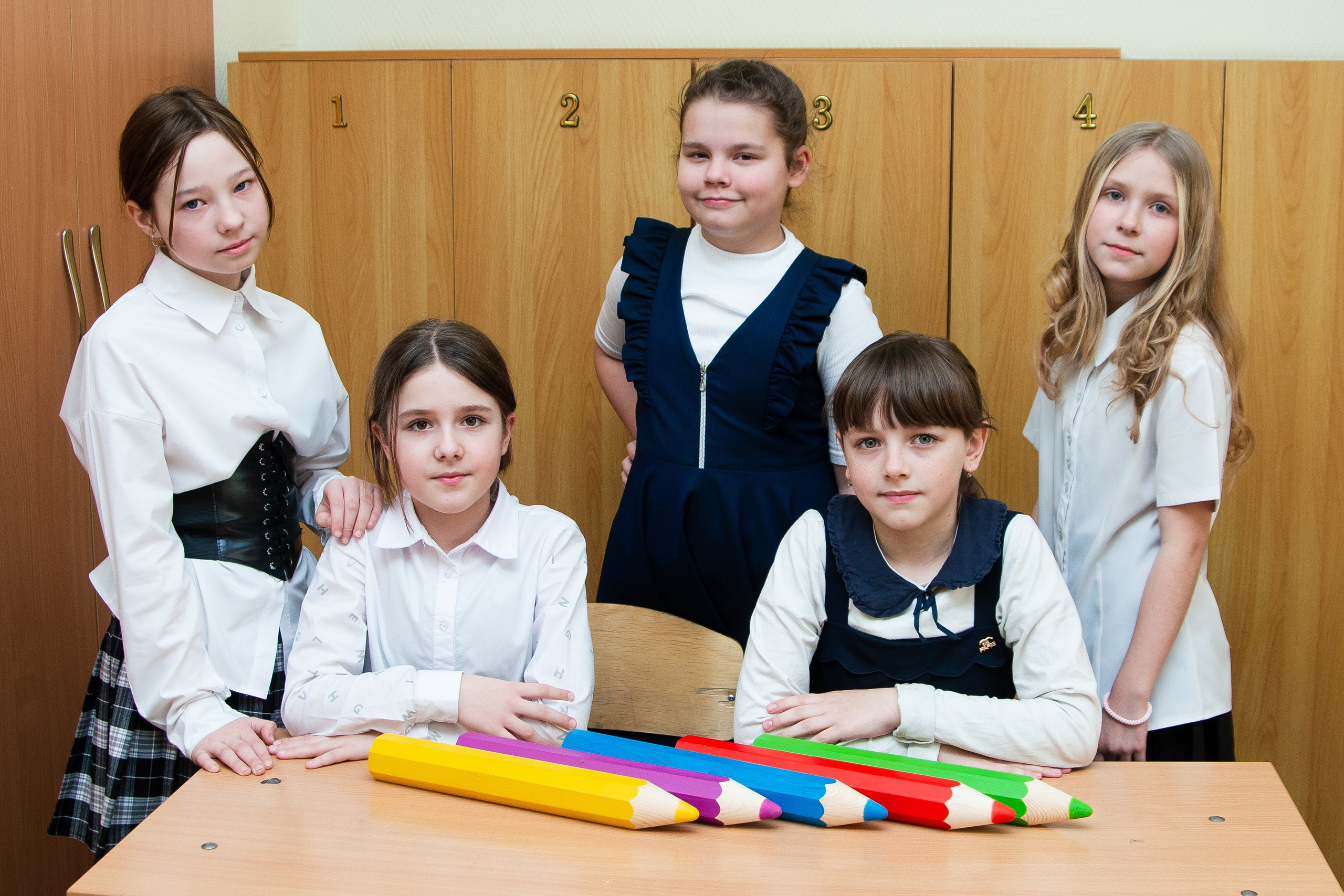 Начальная школа. Фотосессии на альбомы в классе. Выпускные Альбомы и Фотосессии п. Кавалерово