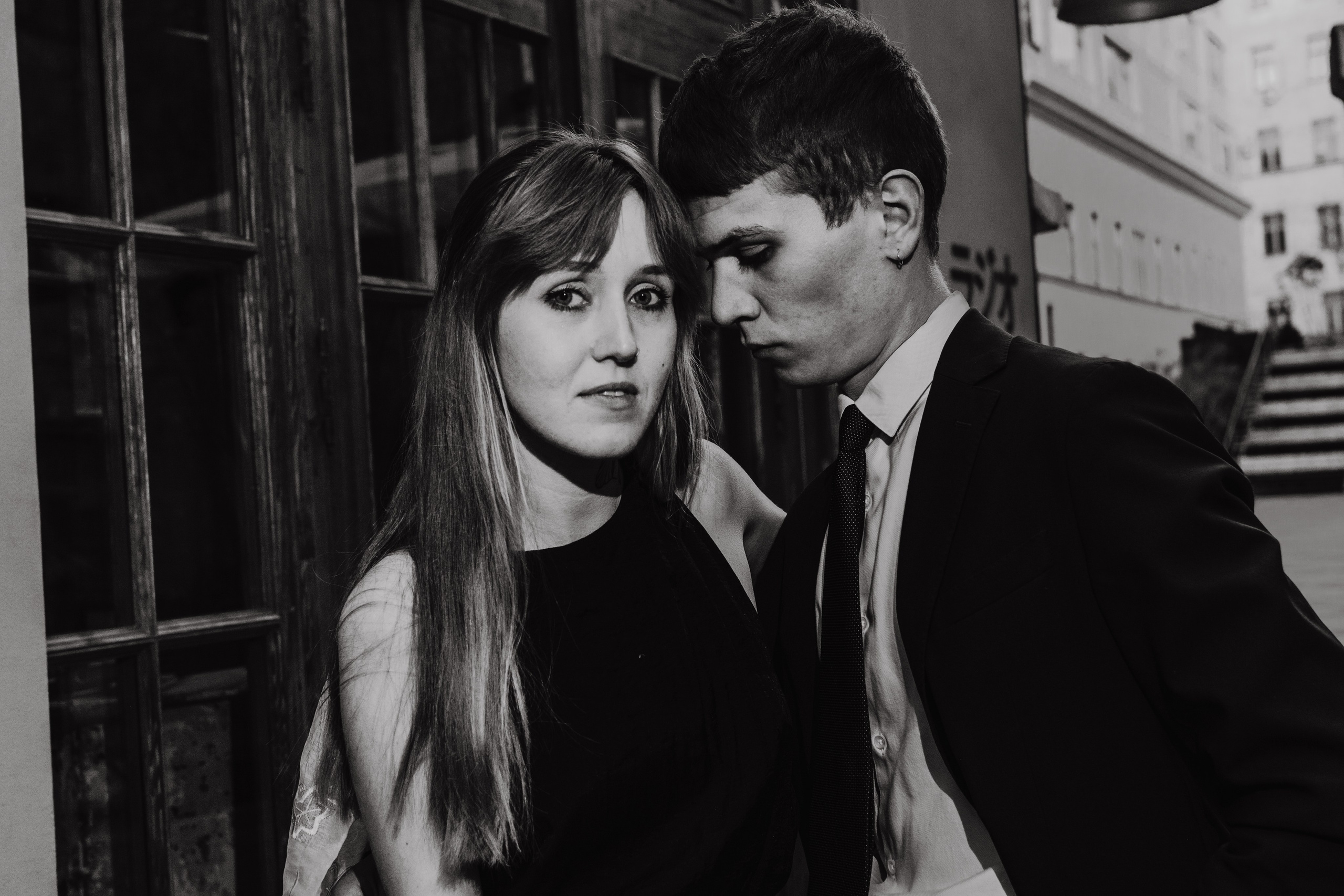 Черно-белое кино (Егор, Анастасия). Портретный и репортажный Фотограф в Москве Александра Комарницкая