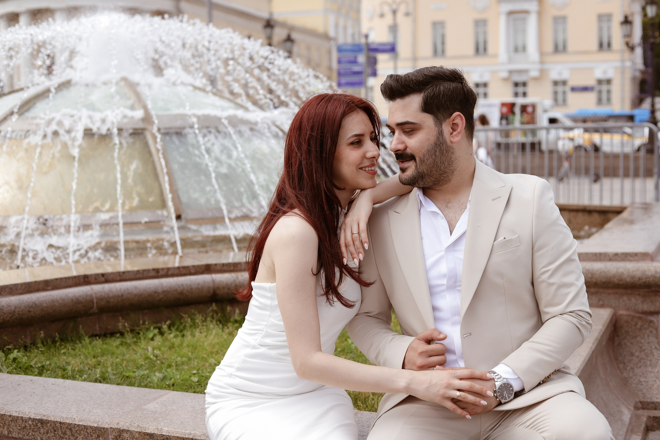 Красная площадь Хатидже и Хакан. Детский и семейный фотограф в Москве