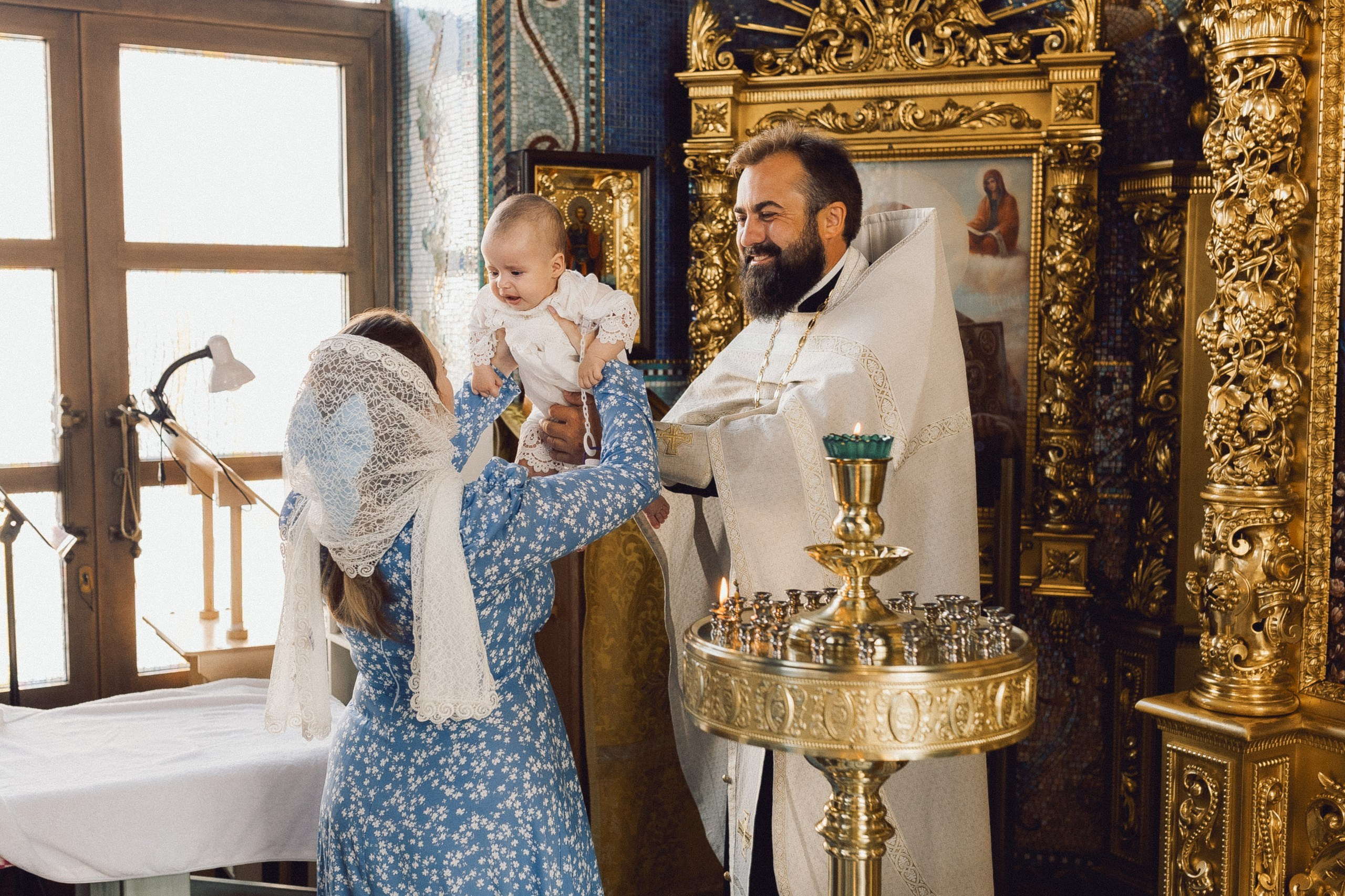 Крещении Софии