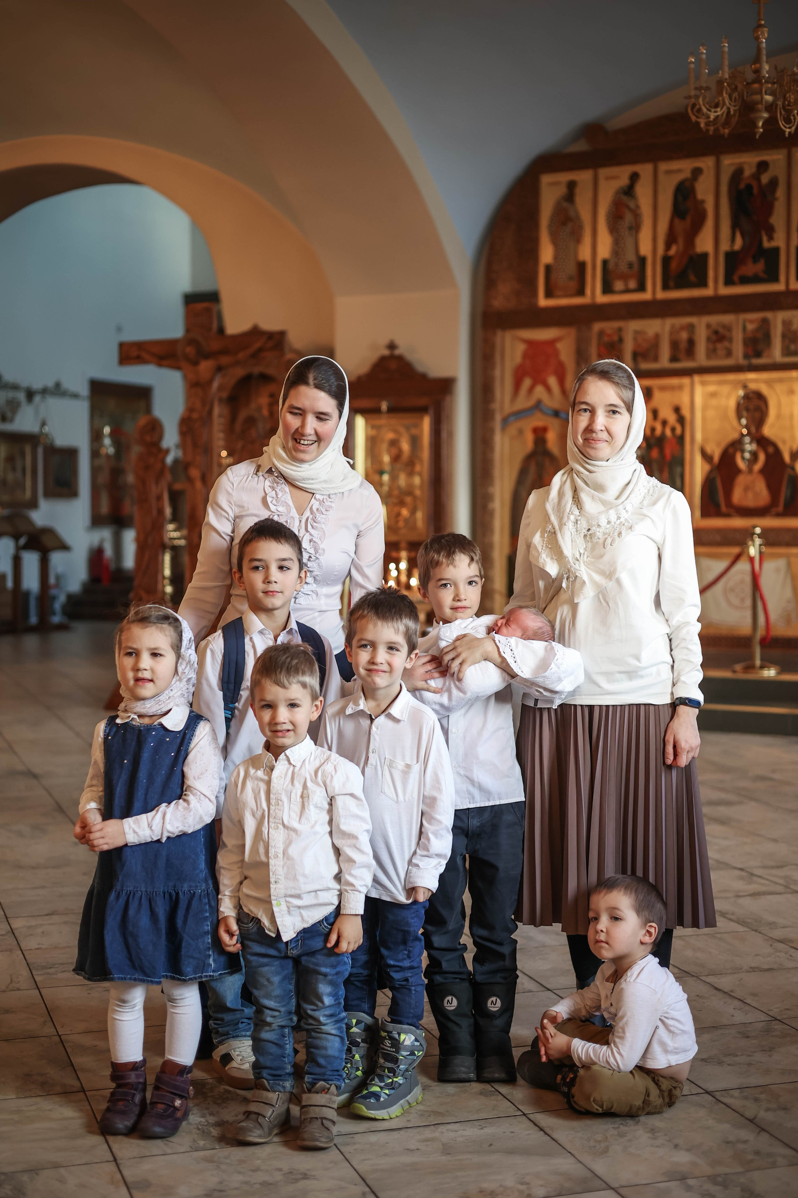 Крещение Вероники. Фотограф Анастасия Кувшинова Москва