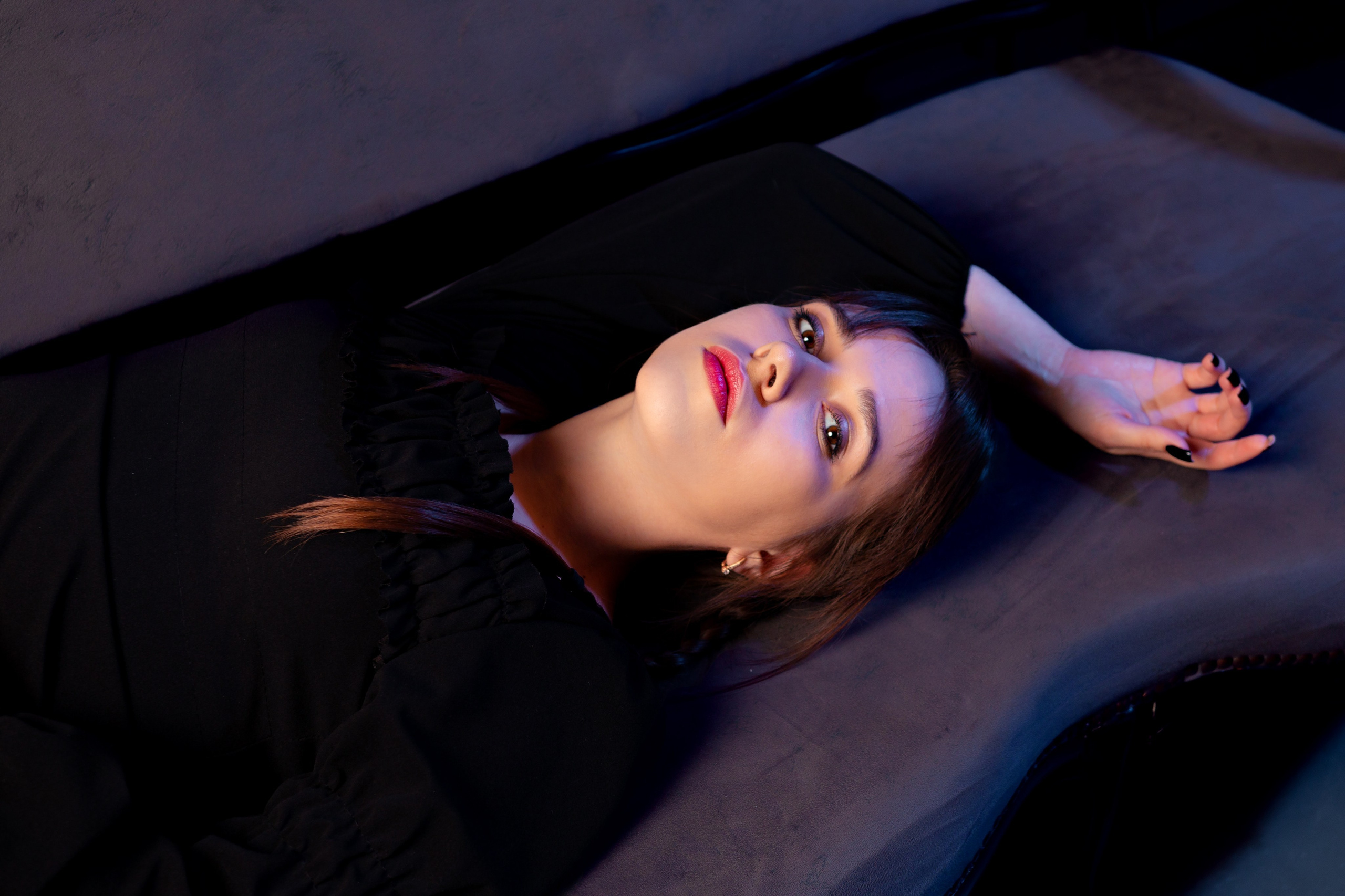 Фотосессия wednesday в студии Photohub зал Карбон