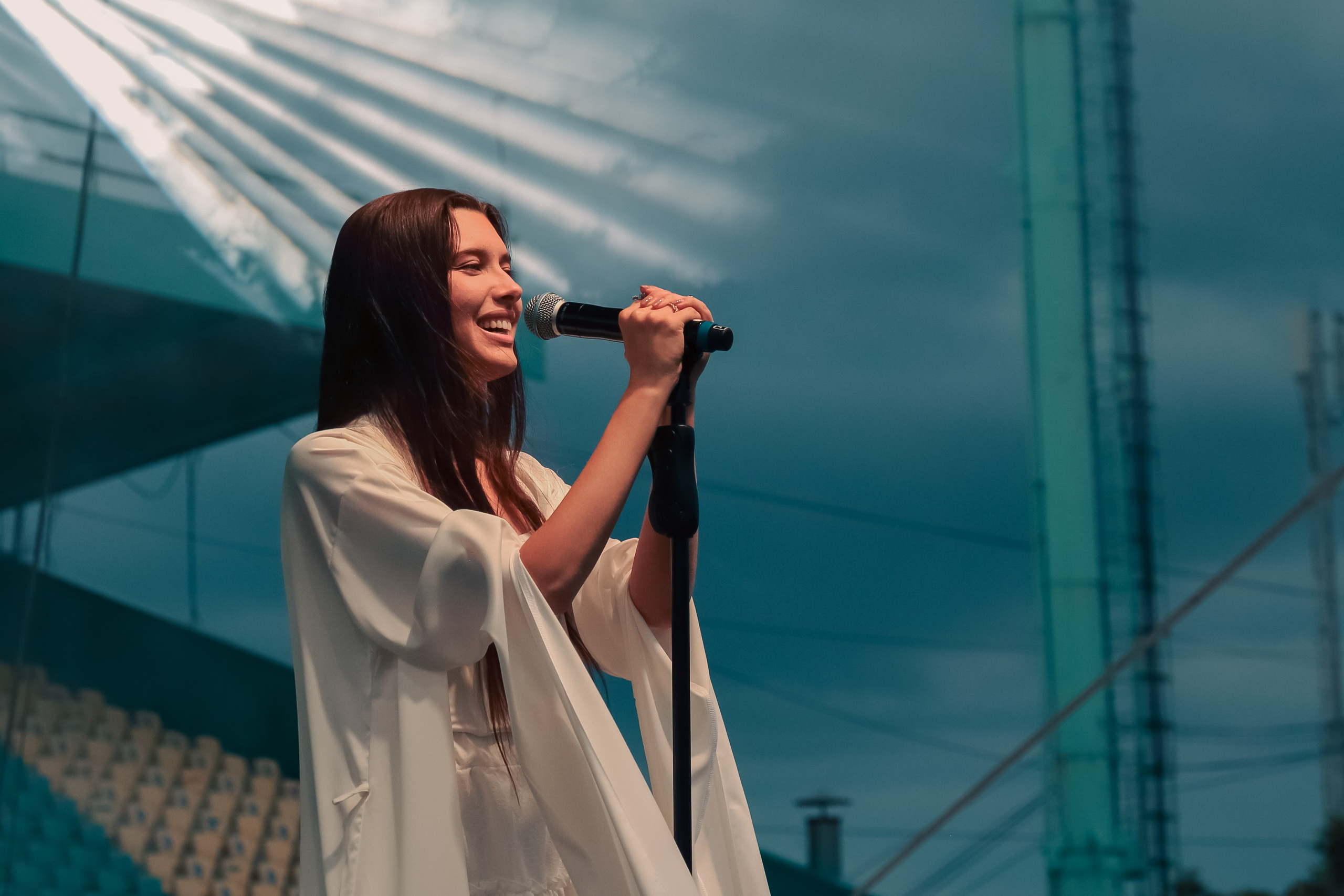 Пример концертной фотосъёмки в Липецке. Отчёт с праздничного выступления после фестиваля.