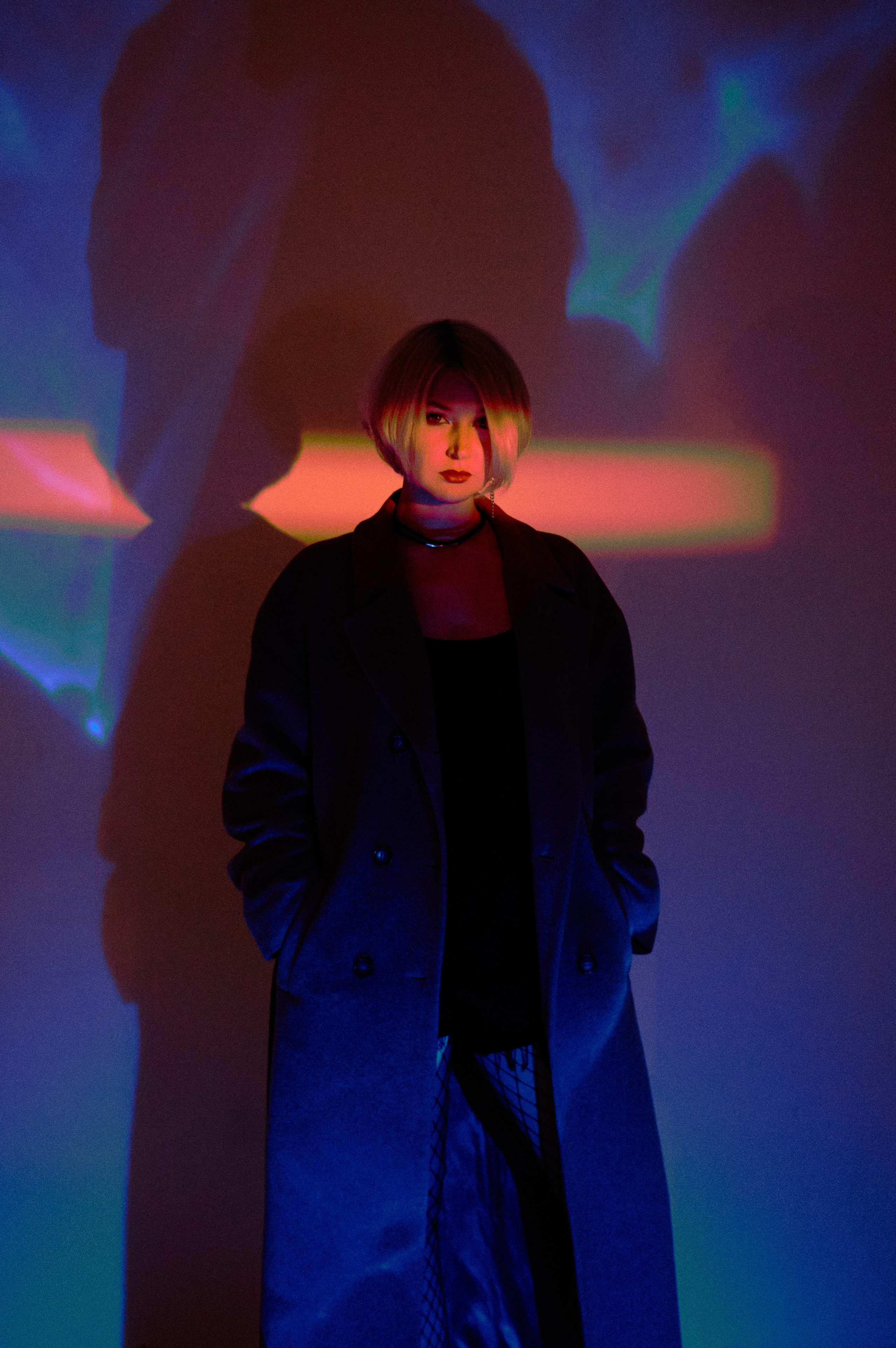 Портреты с цветным светом. Лера Волкова | Портретный фотограф в Санкт-Петербурге