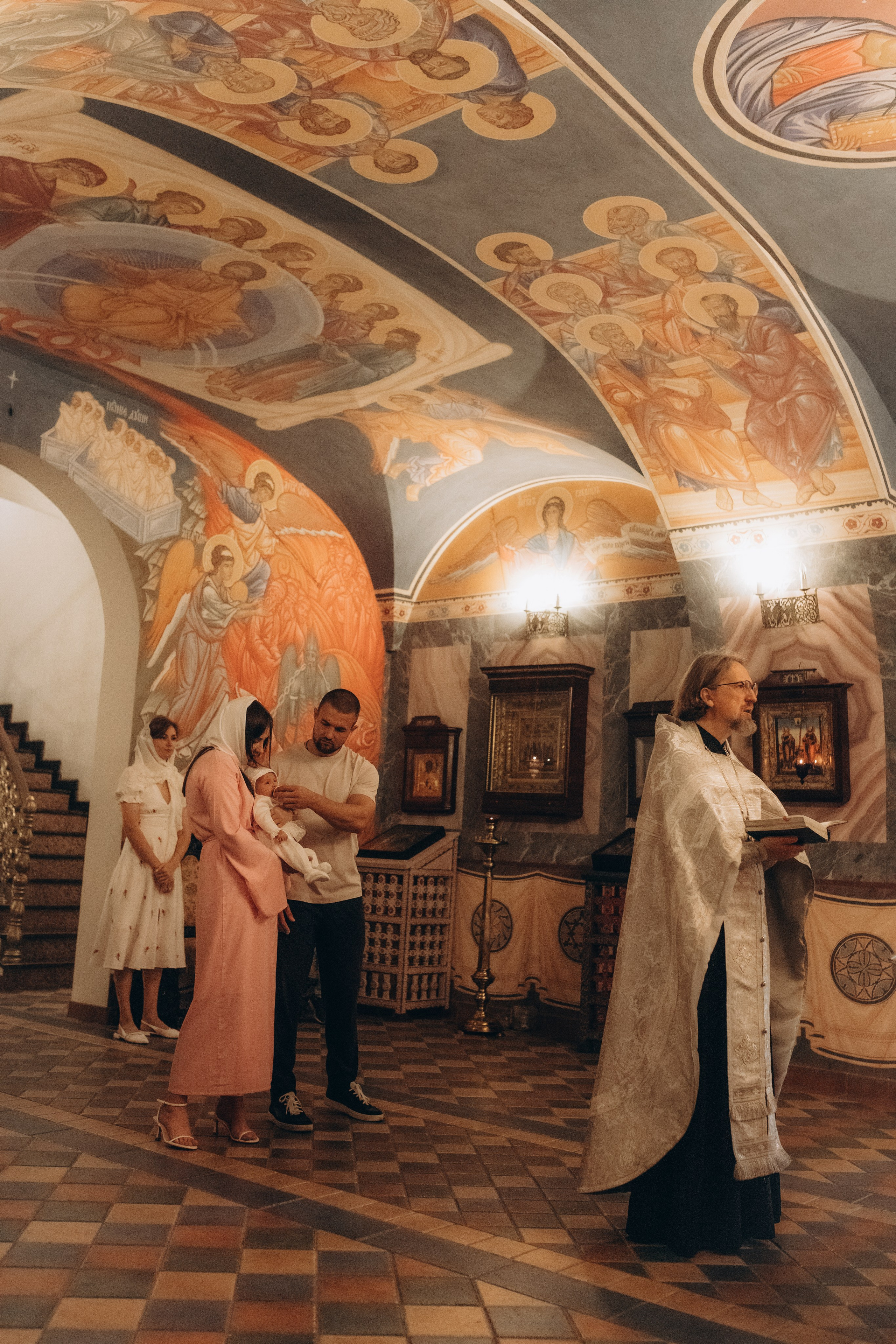 Таинство Крещения Паулины. Семейный фотограф Москва Наталия Осьмакова