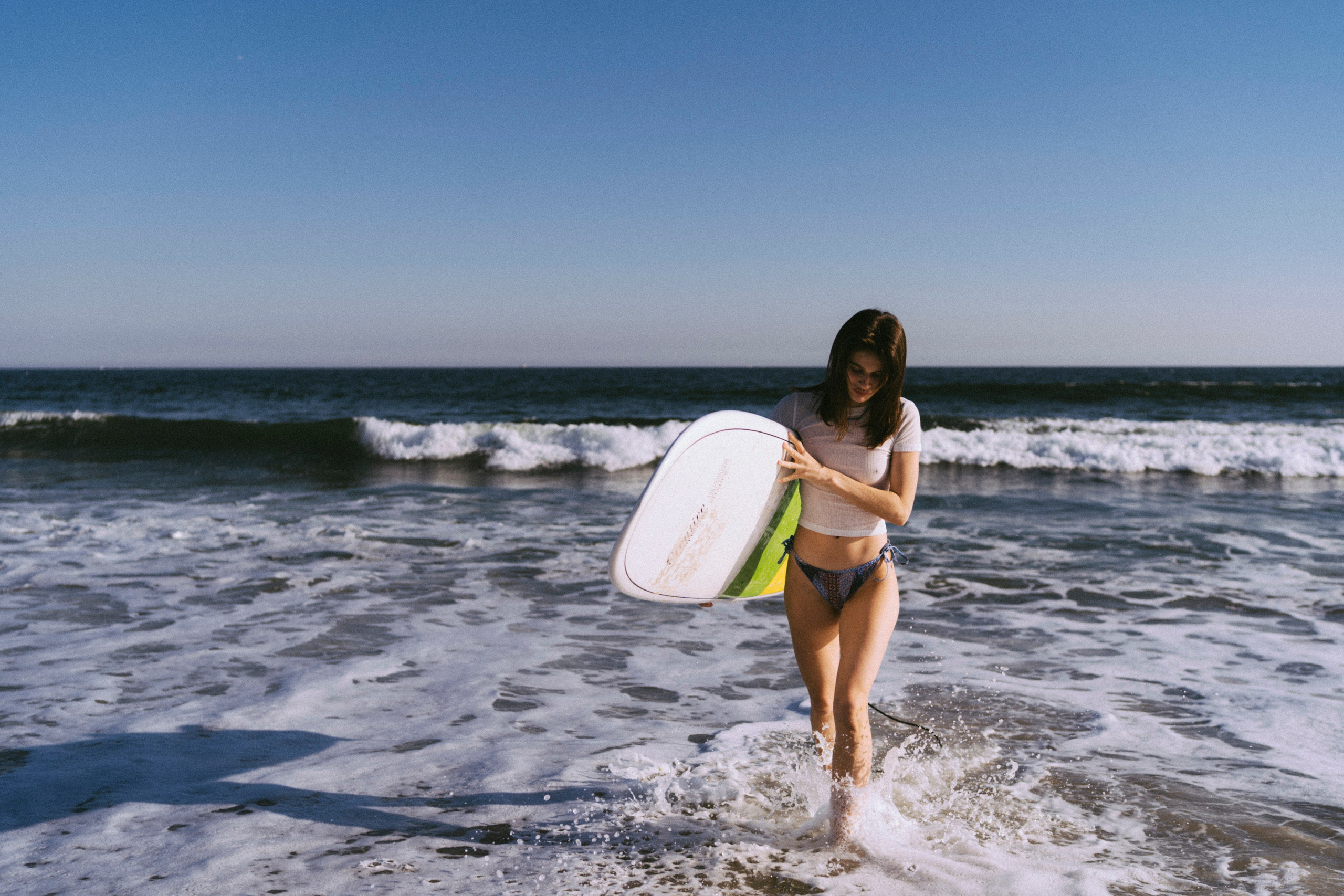 By the ocean in New York. New York photographer RINAT SHAHMETOV in New York city