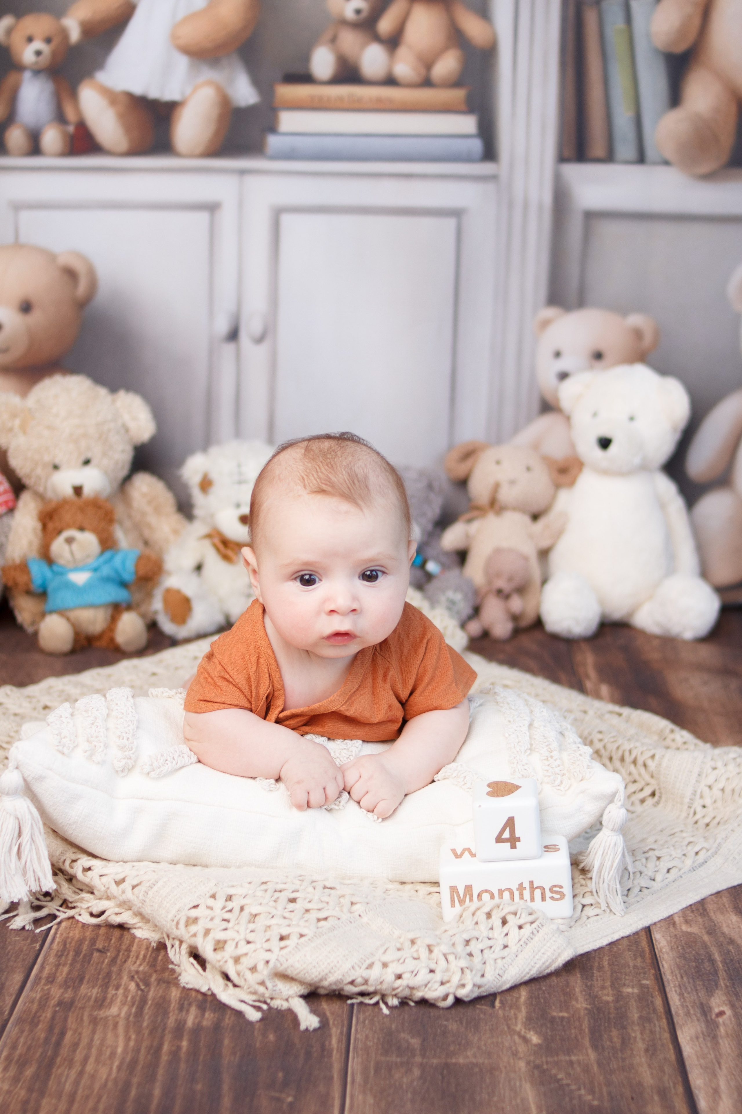 Тимурчик 4 месяца. Первый кадр | newborn фотограф | Всеволожск