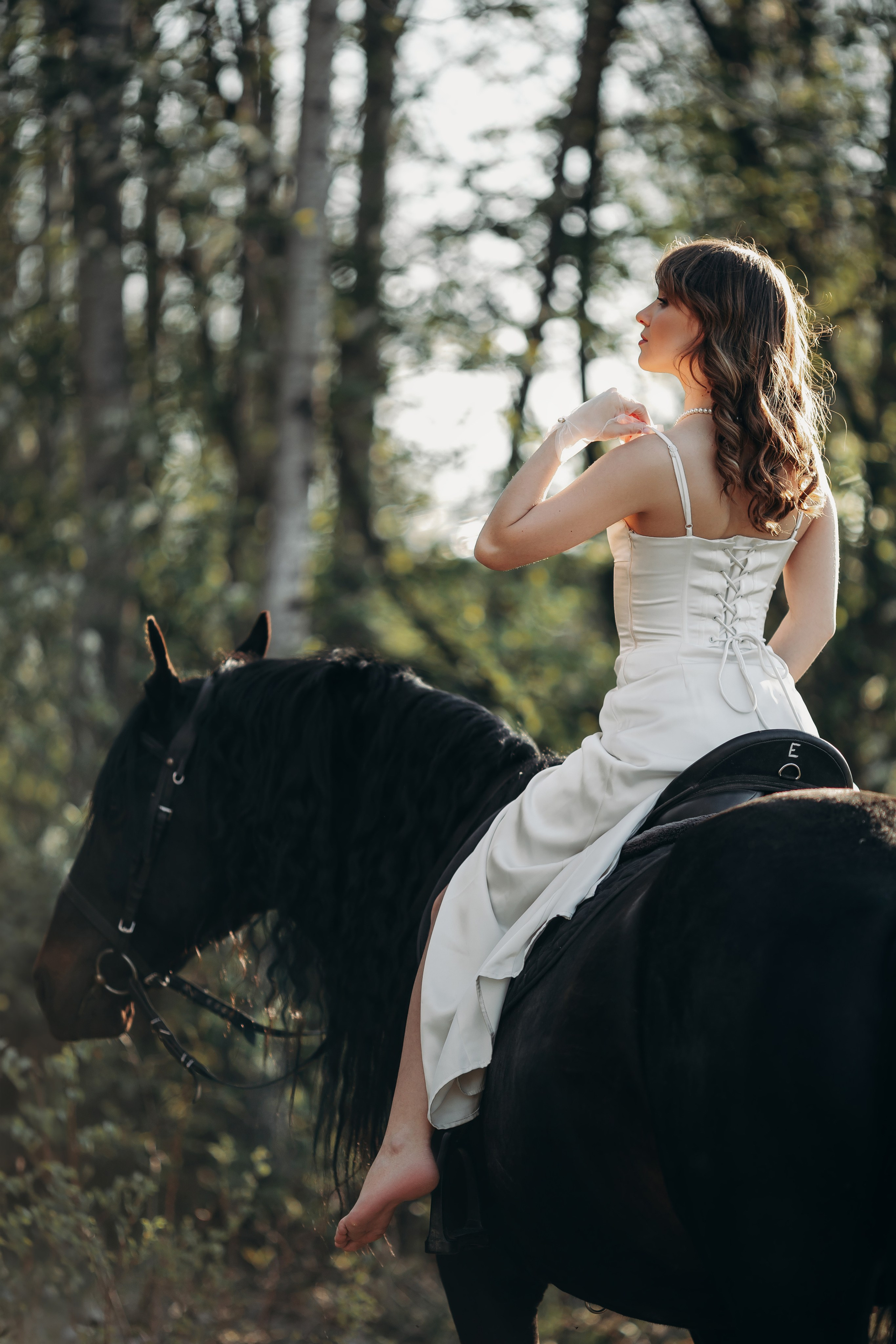 Дарья&Басмач. Анна Молчанова конный фотограф в Тюмени | фотосессии с лошадьми Тюмень