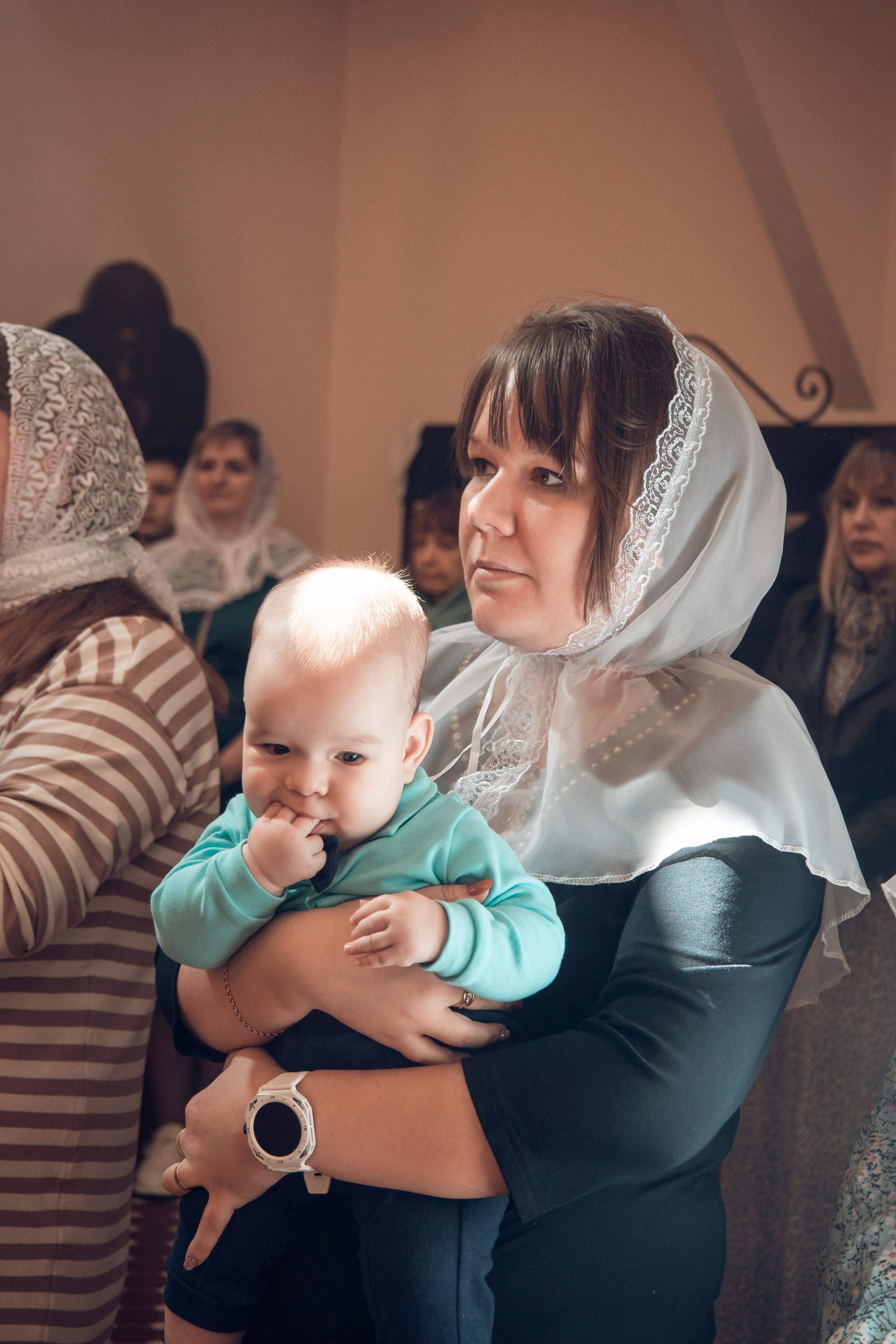 Таинство Крещения Егора. Храм иконы Божией Матери Скоропослушницы. Семейный фотограф в Рязани и Рязанской области