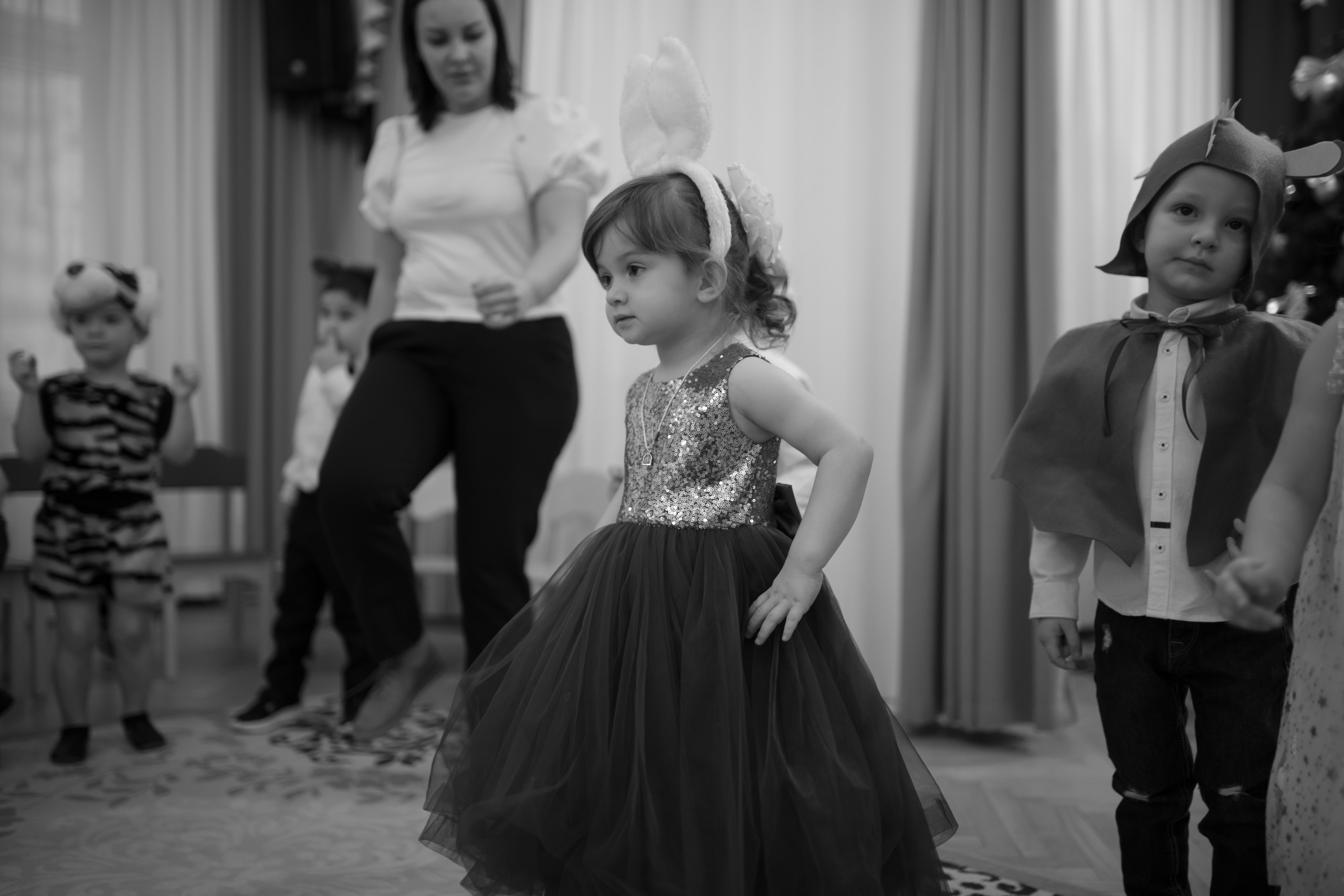 Новогодний утренник в детском саду. Семейный и детский фотограф в Москве Дорогова Екатерина