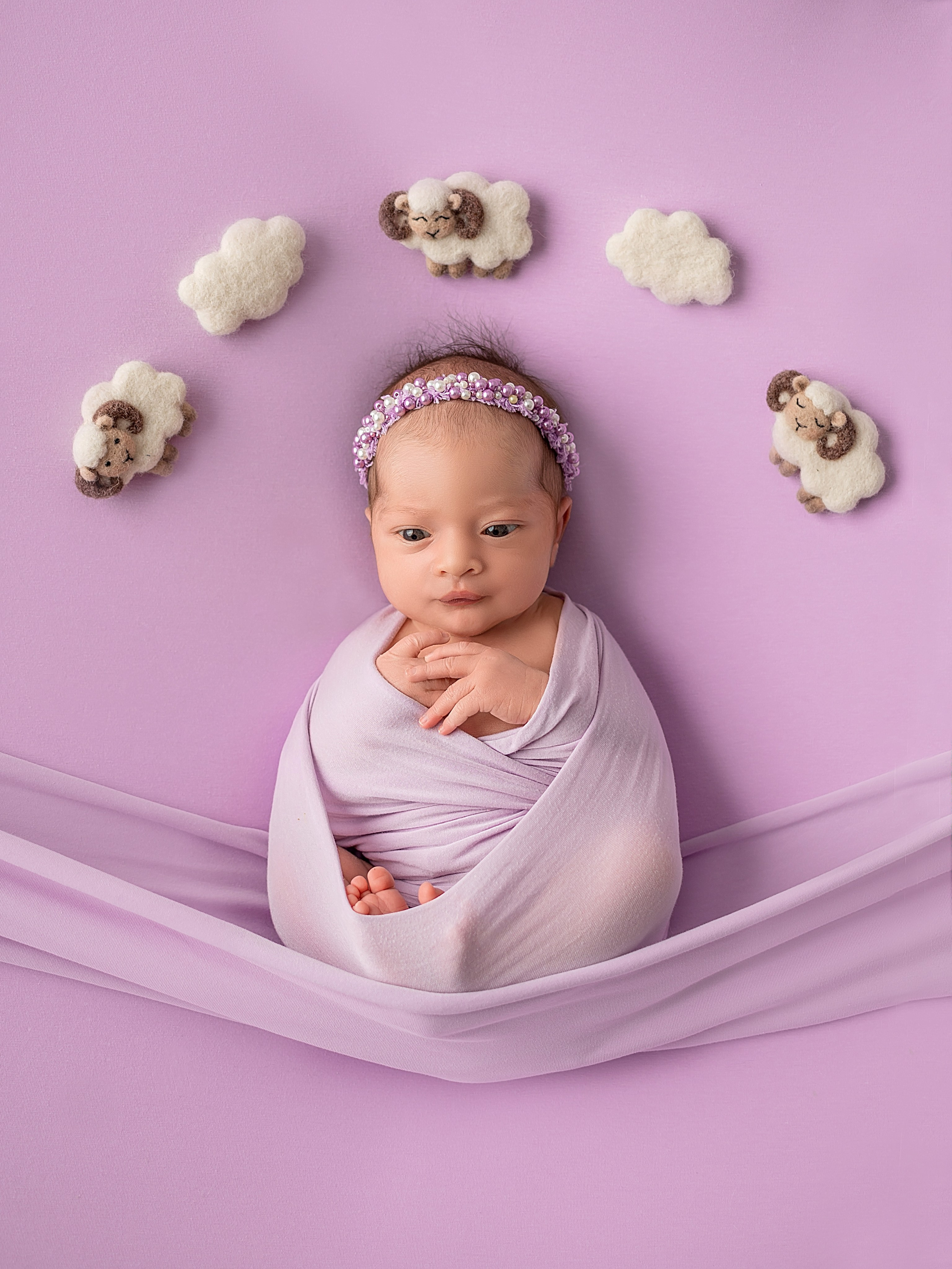 Красивая фотосессия новорождённого в Краснодаре. Фотограф новорожденных Краснодар Малышенко Надежда