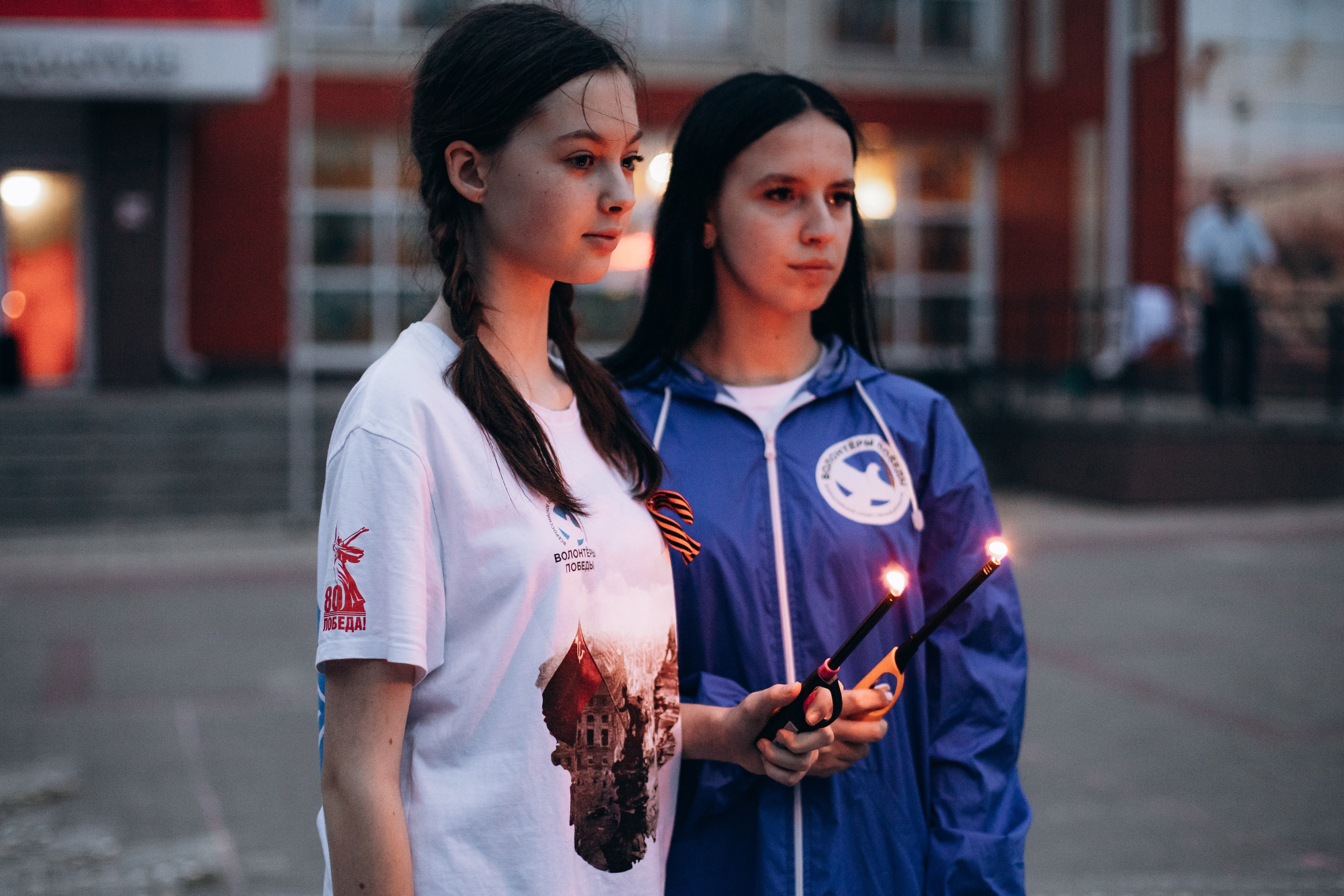 Акция «Огненные картины войны». Фотограф Михайлова Анастасия | Белгород