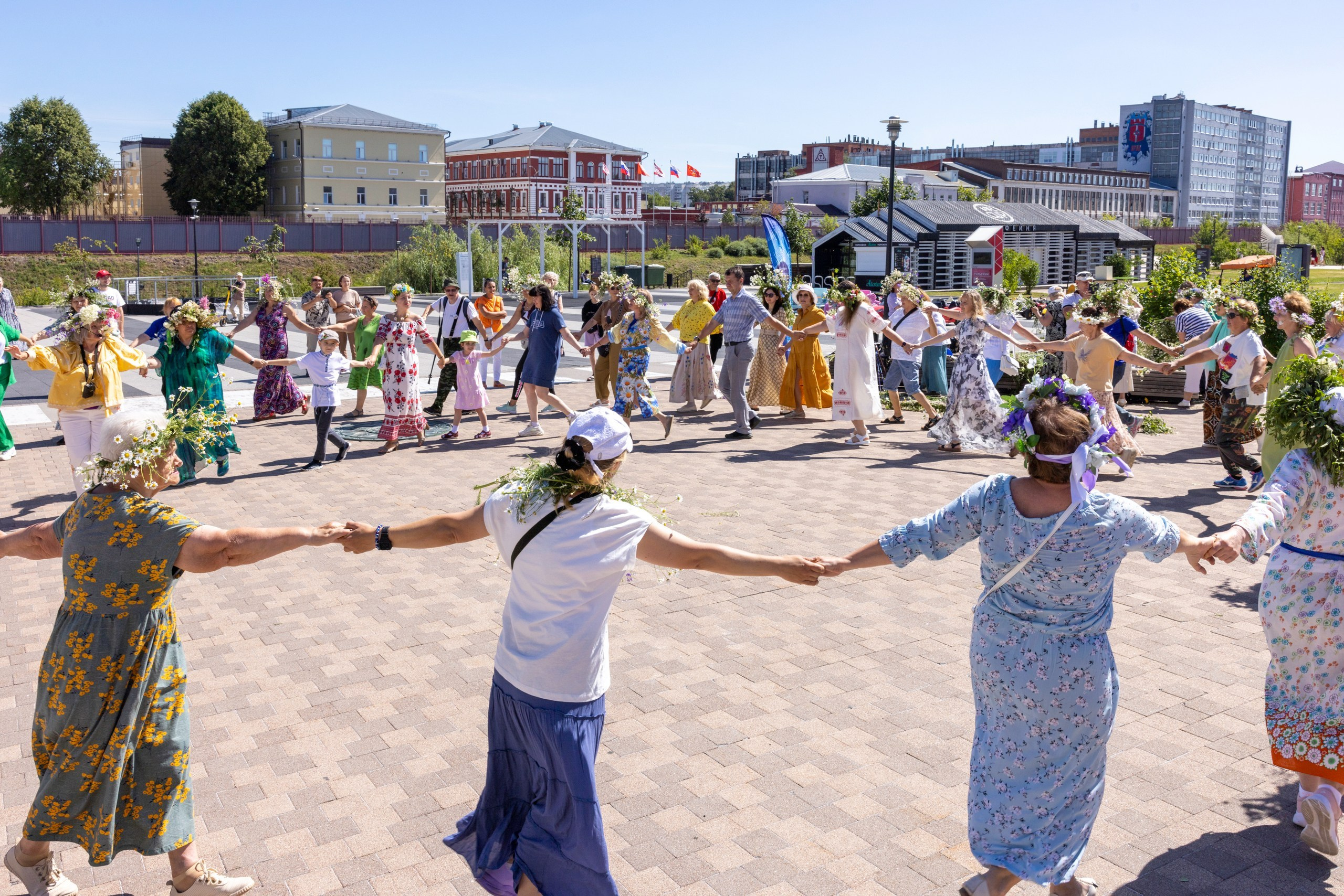 Фестиваль «Ромашковый хоровод». Северная ходьба. Фотограф в Туле Крупский АнДРей. Фотостудия «КАДР71» в Туле