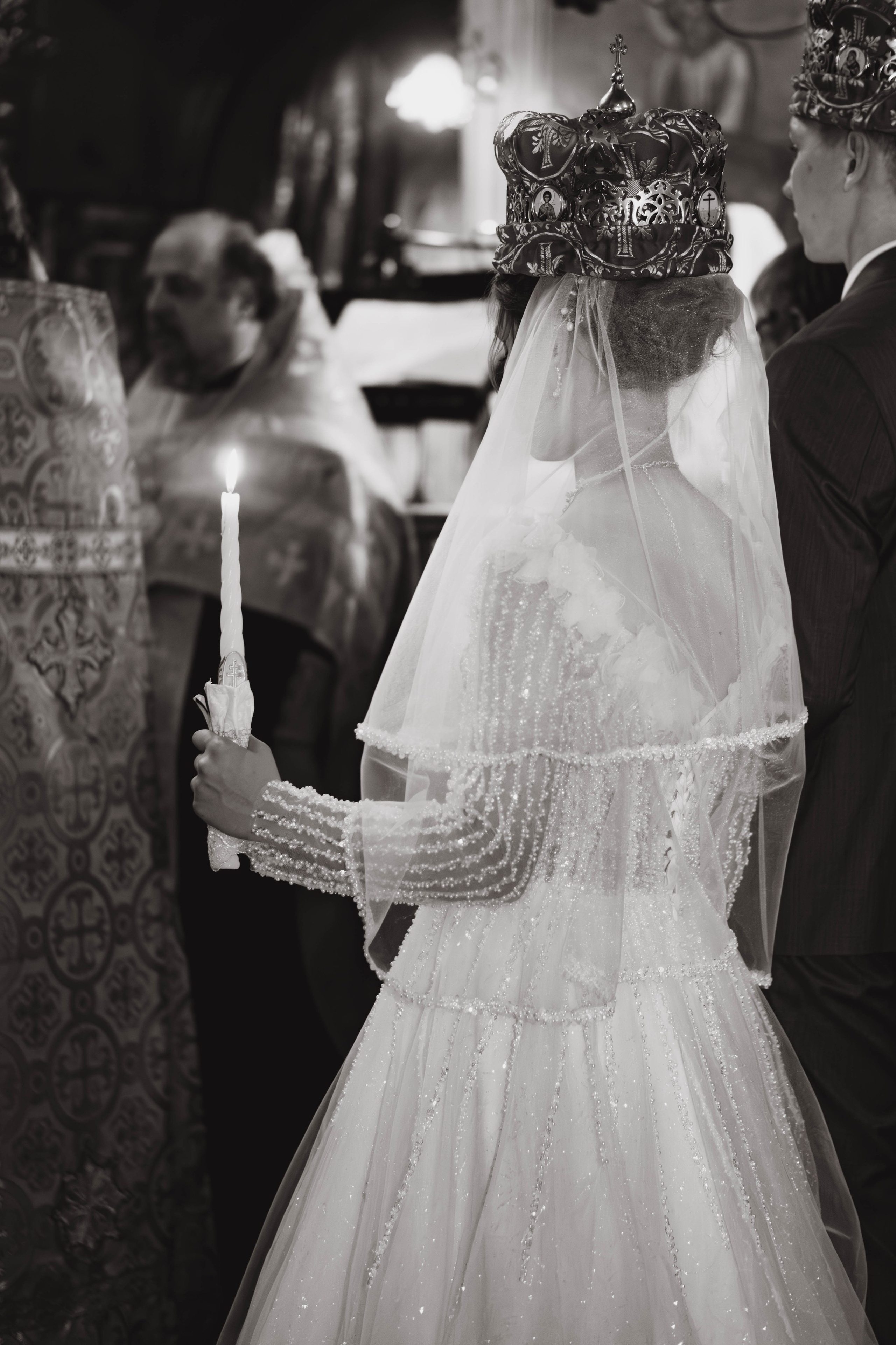 Венчание Поликарпа и Антонины Церковь Рождества Христова. Фотограф Москва Валерия Веденина