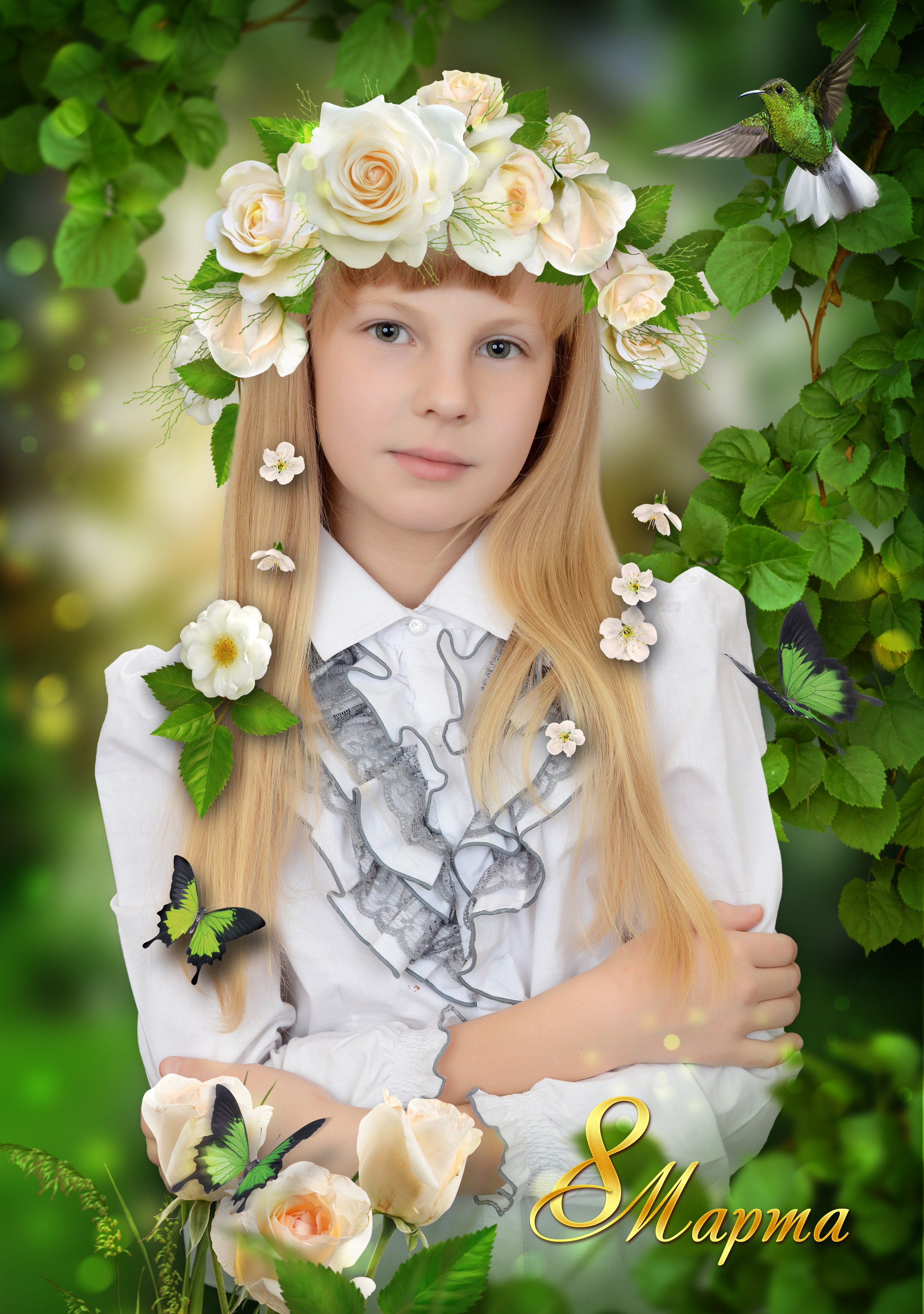 8 марта. Детская выездная фотостудия