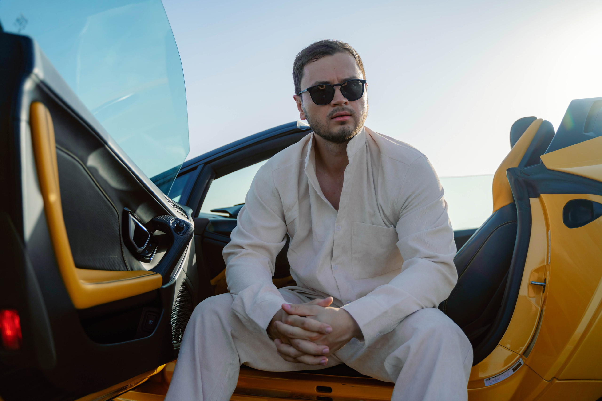 Фотосессия с ламборгини в Дубае. Фотограф и видеограф в Москве и Абу Даби Мария Кулагина