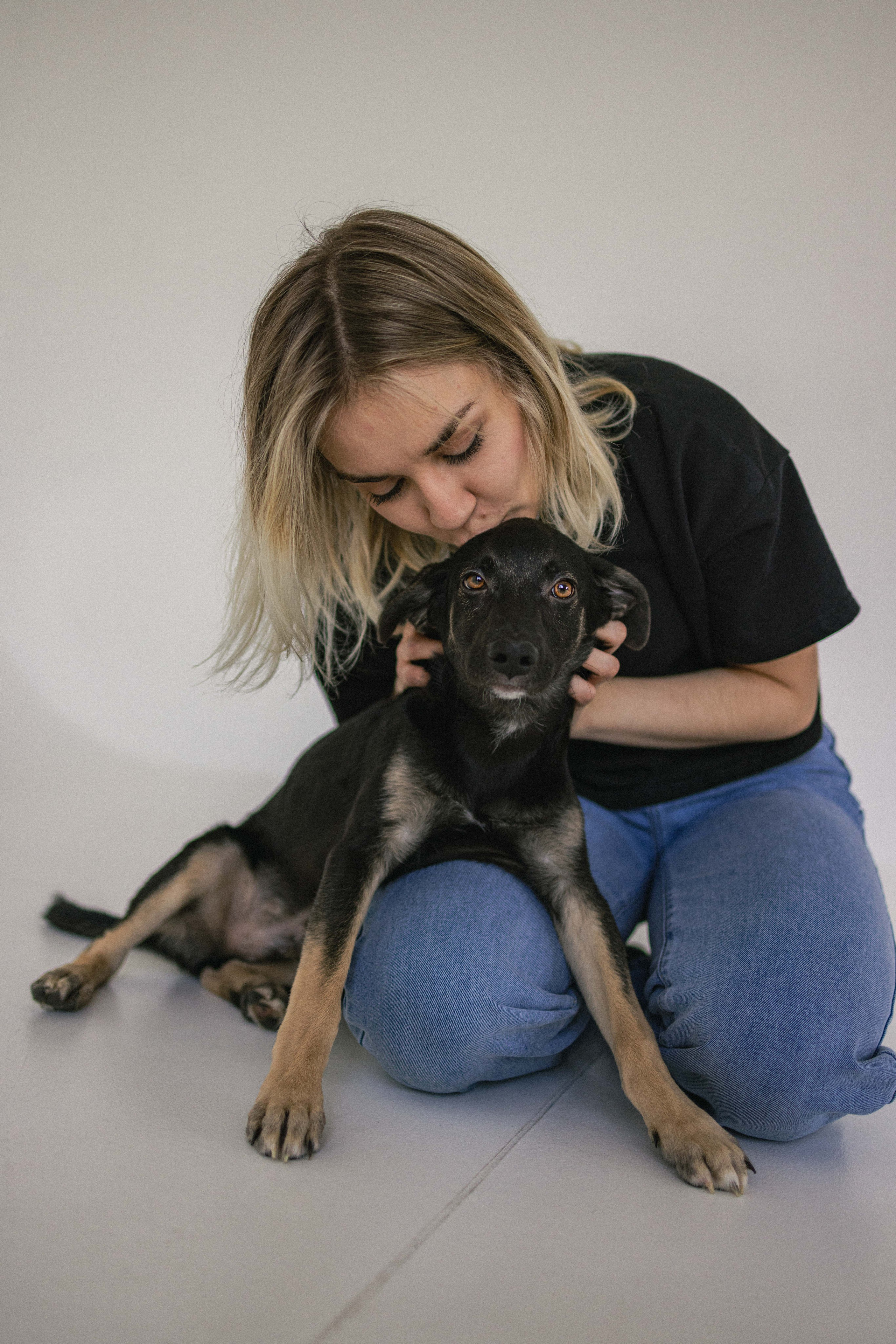 Крис и Тэдди. Фотограф-анималист в Москве Лера Черноног