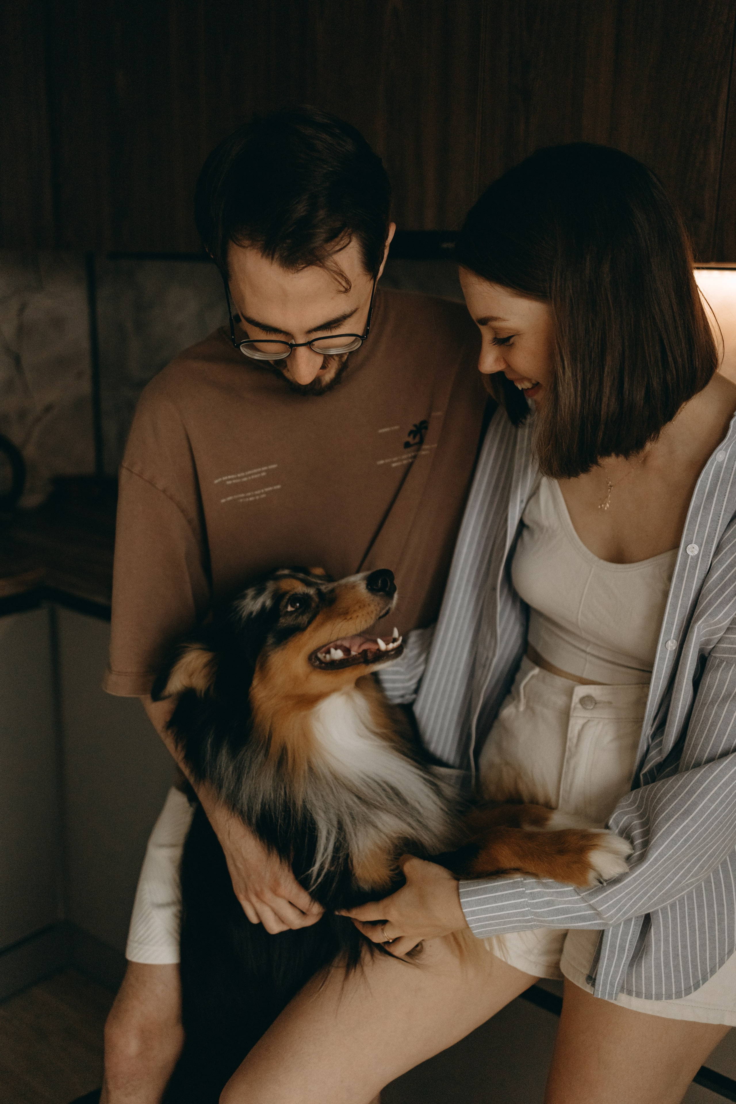 Настя, Никита и их Гром и Мяу. Фотограф — Анималист | Санкт-Петербург