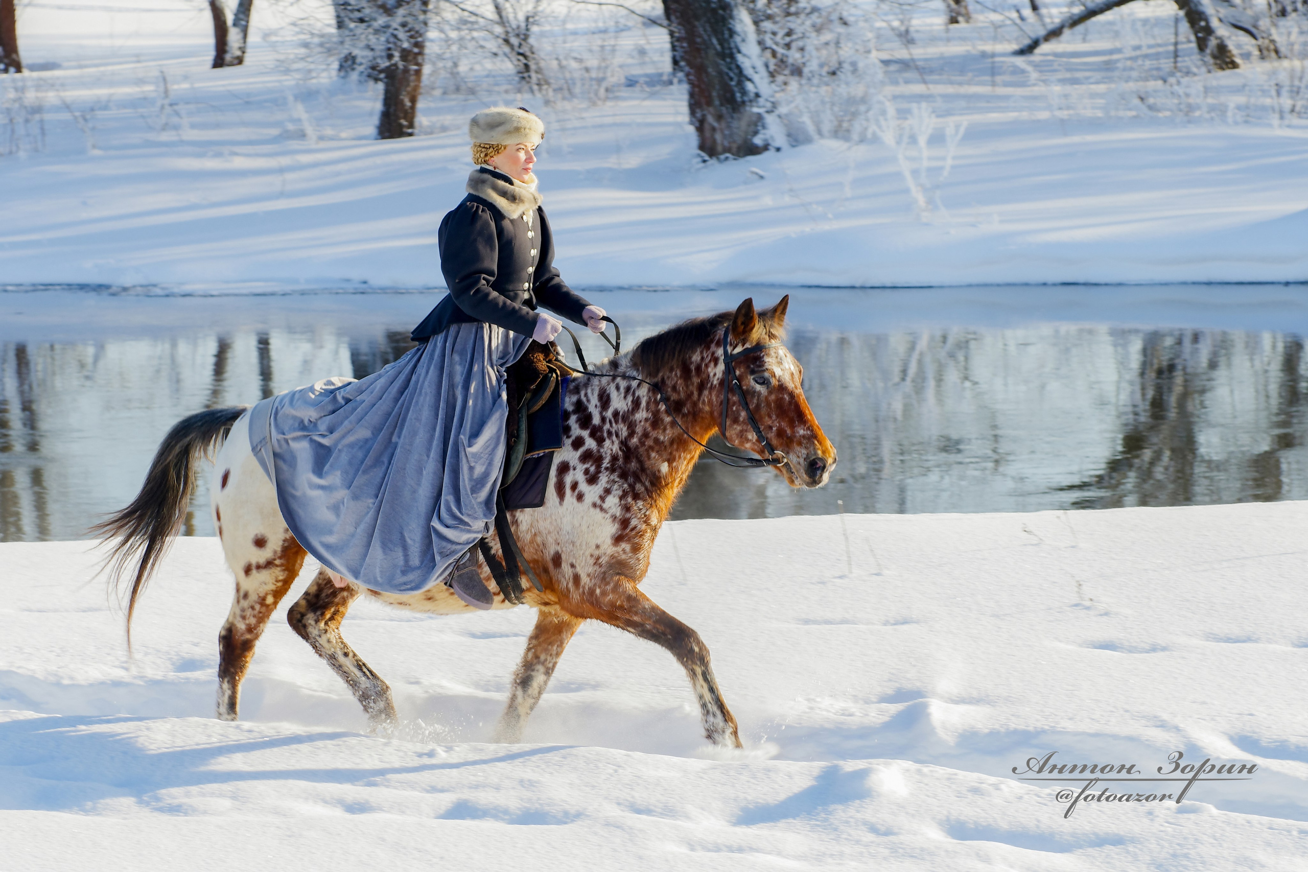 Конная охота. Семейный и детский фотограф Антон Зорин