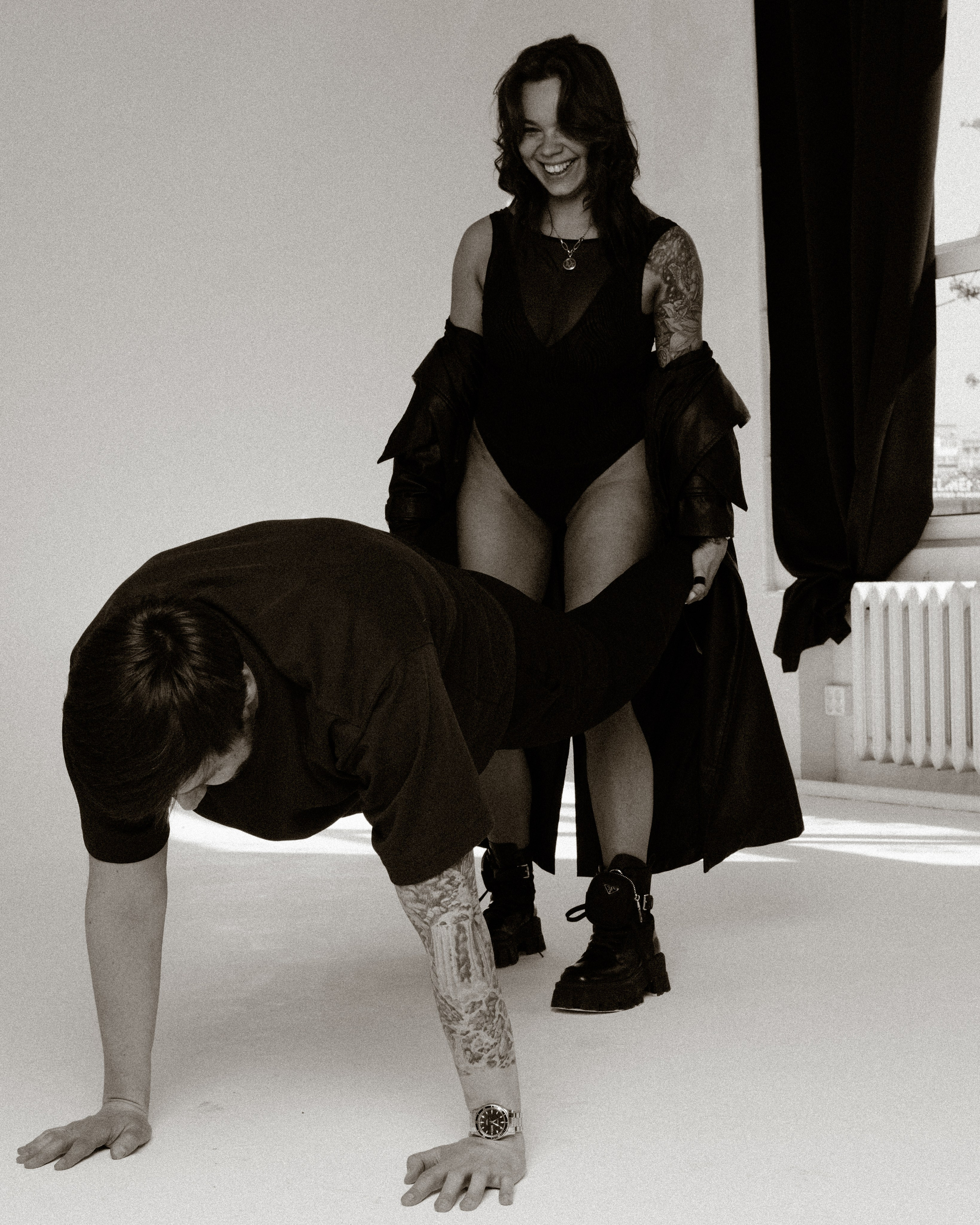 Оказалось трое. Фотограф в Москве Шалышко Ангелина