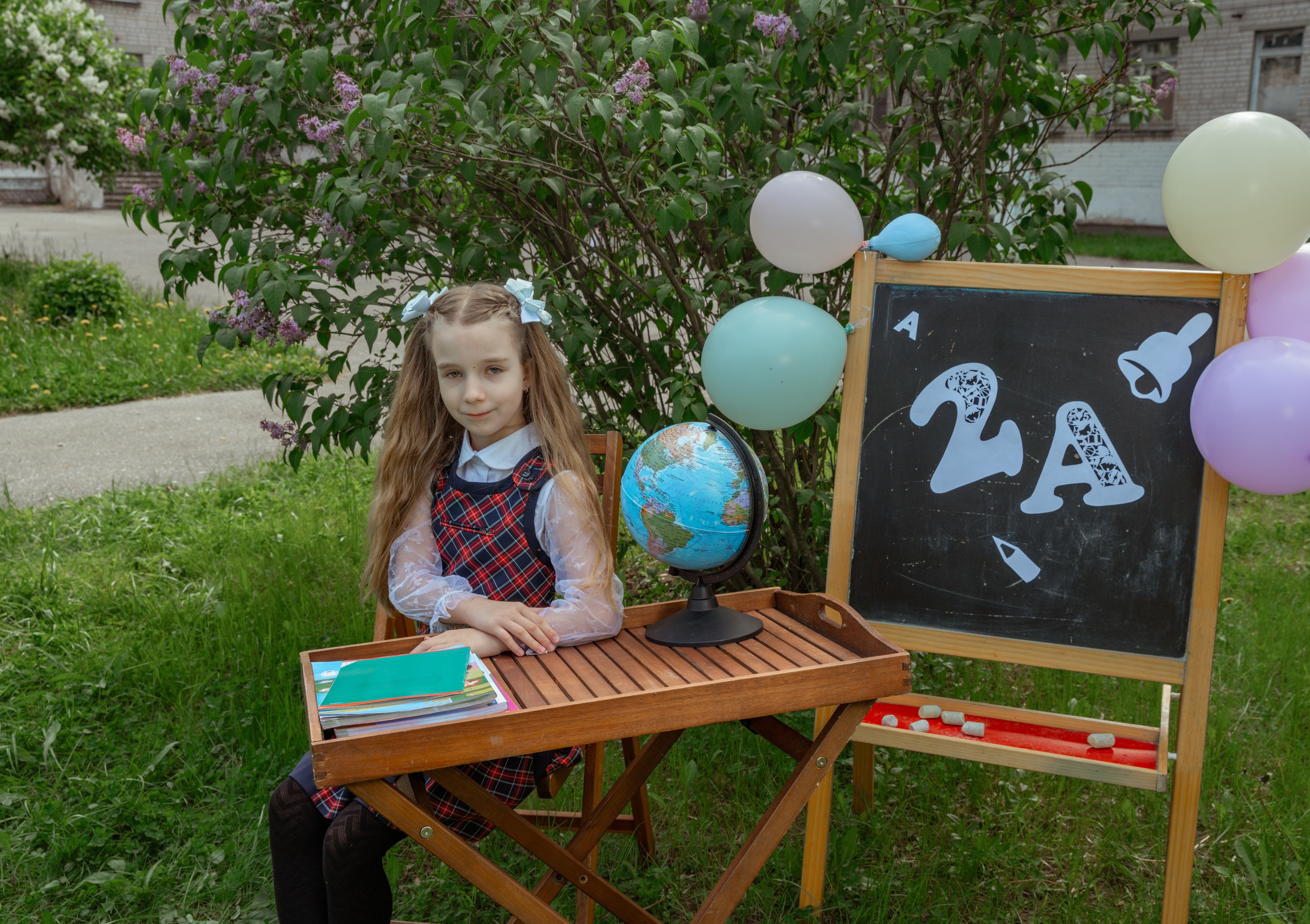 Школьная фотозона. Семейный и детский фотограф в Нижнем Новгороде