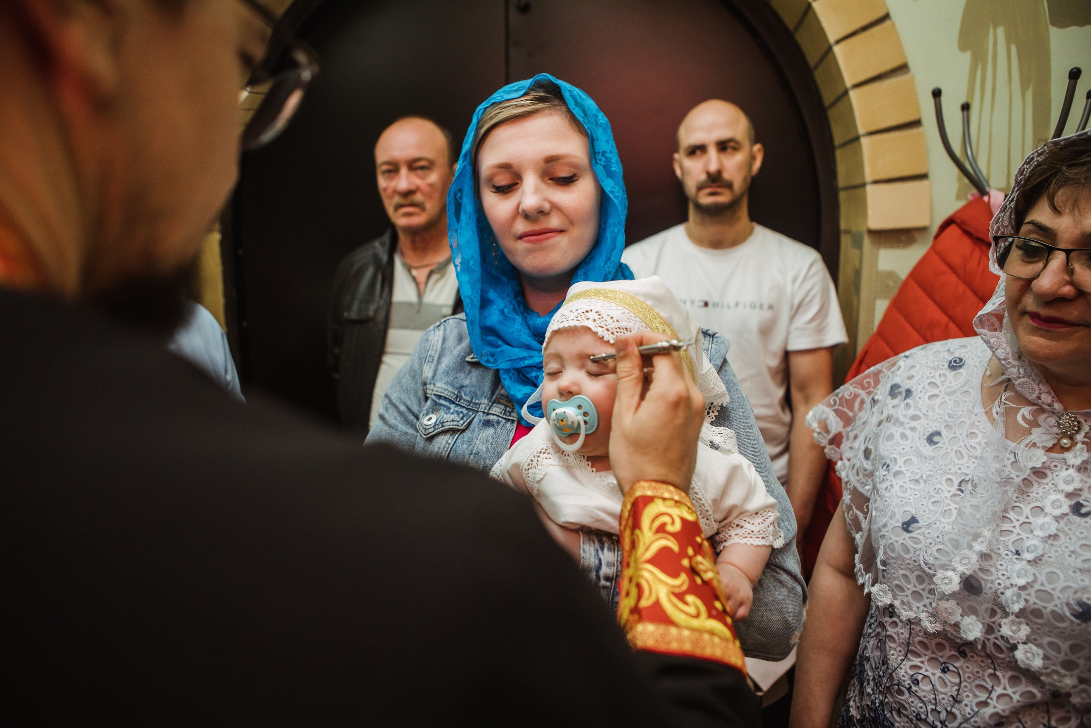 Храм Преподобного-Сергия-Радонежского. Крещение Мелании. Фотографы в городе Волгограде — Людмила Агеева и Алексей Околелов