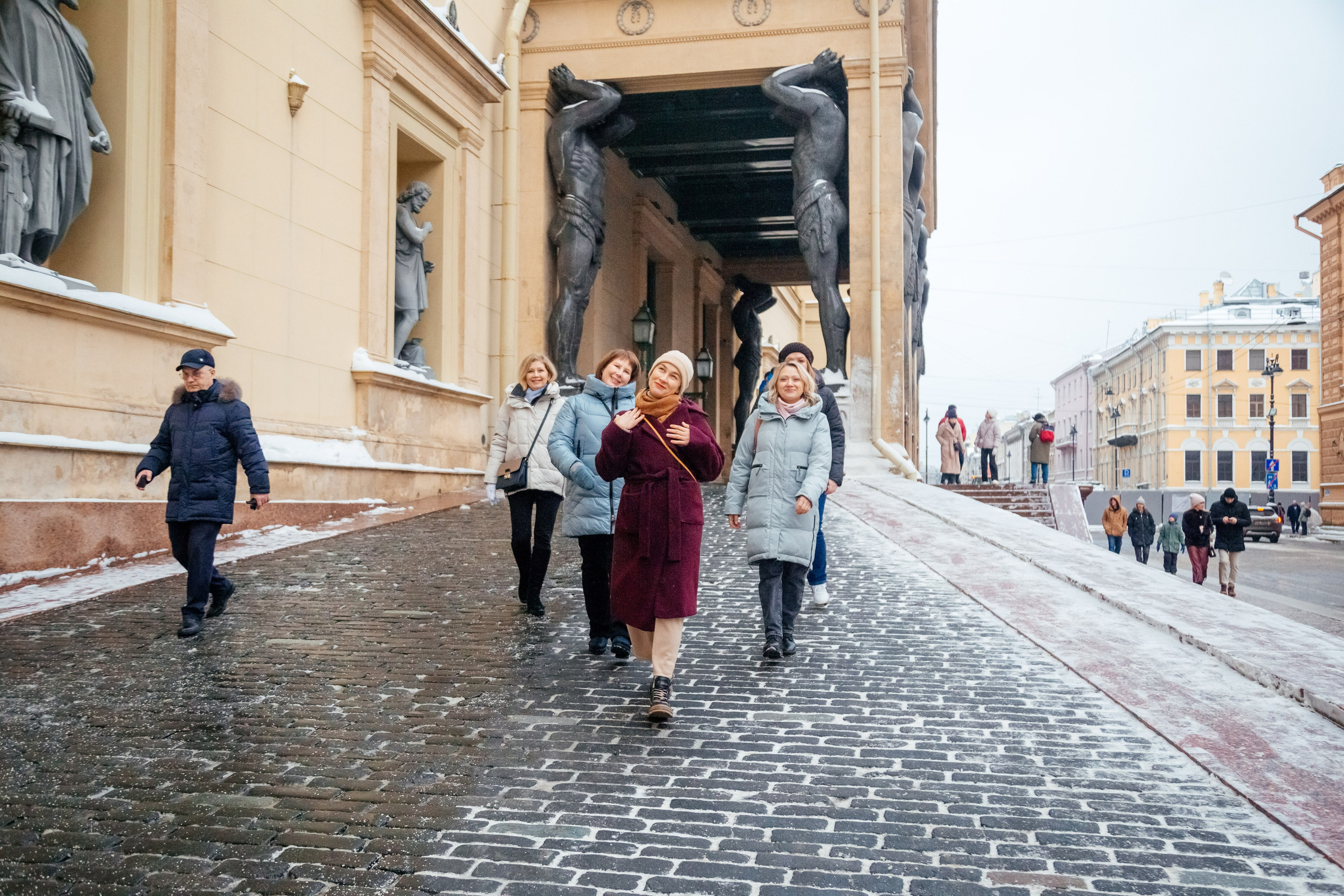 Зимний Петерург. Семейный фотограф Любовь Саркеева