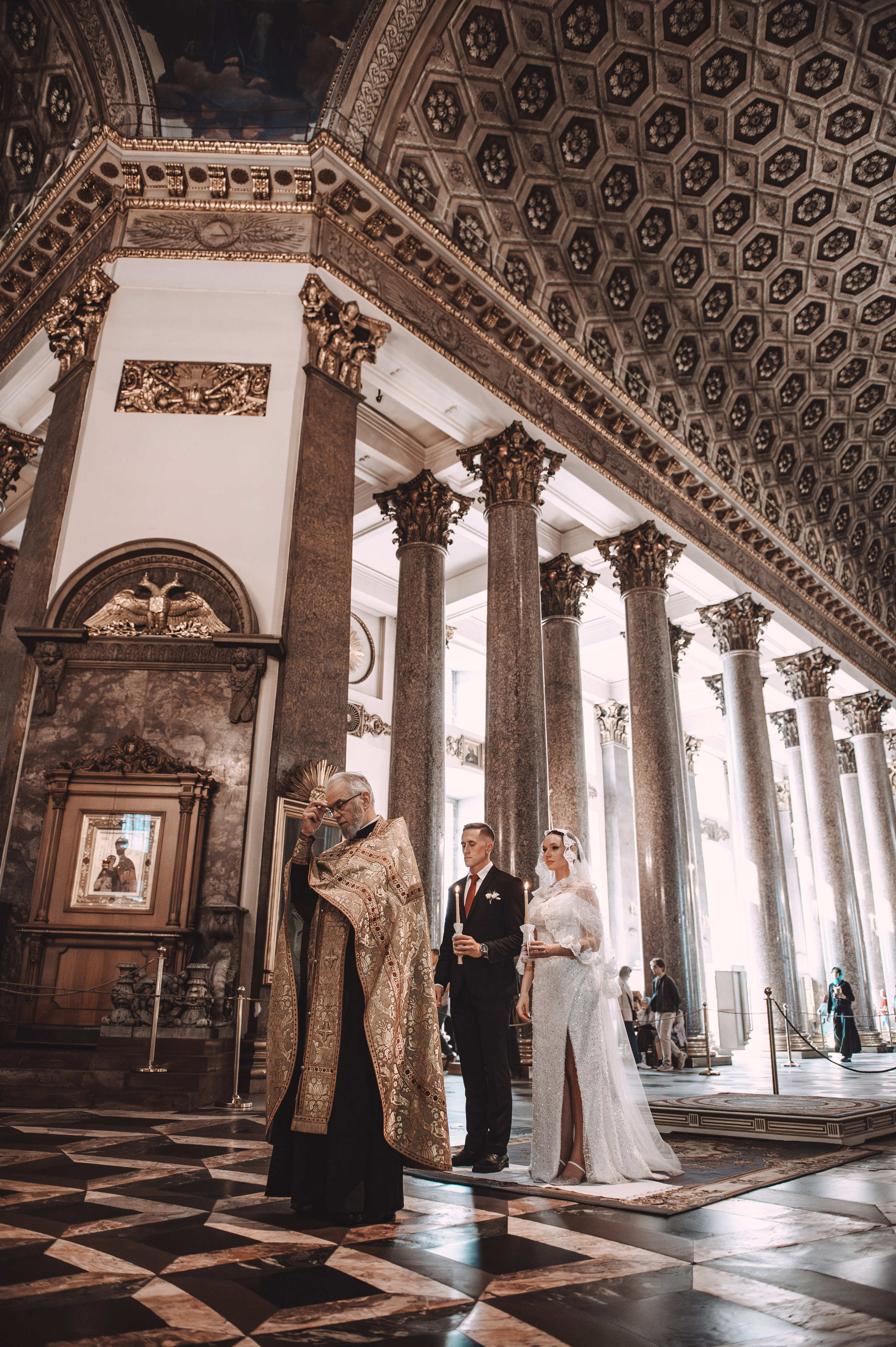 Анна и Иван. Казанский собор. Свадебный и семейный фотограф в Санкт-Петербурге — Мария Черепанова