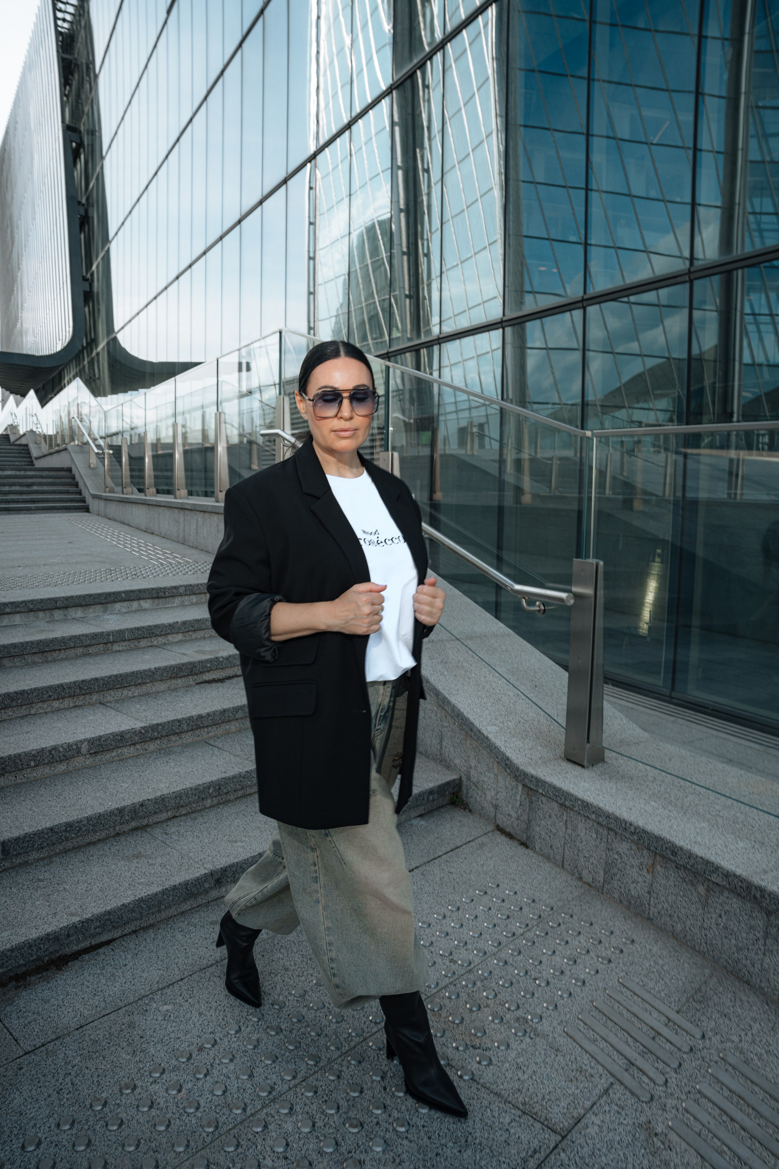 Елена. Лахта центр. Портретный фотограф в Санкт-Петербурге Дмитриева Наталия