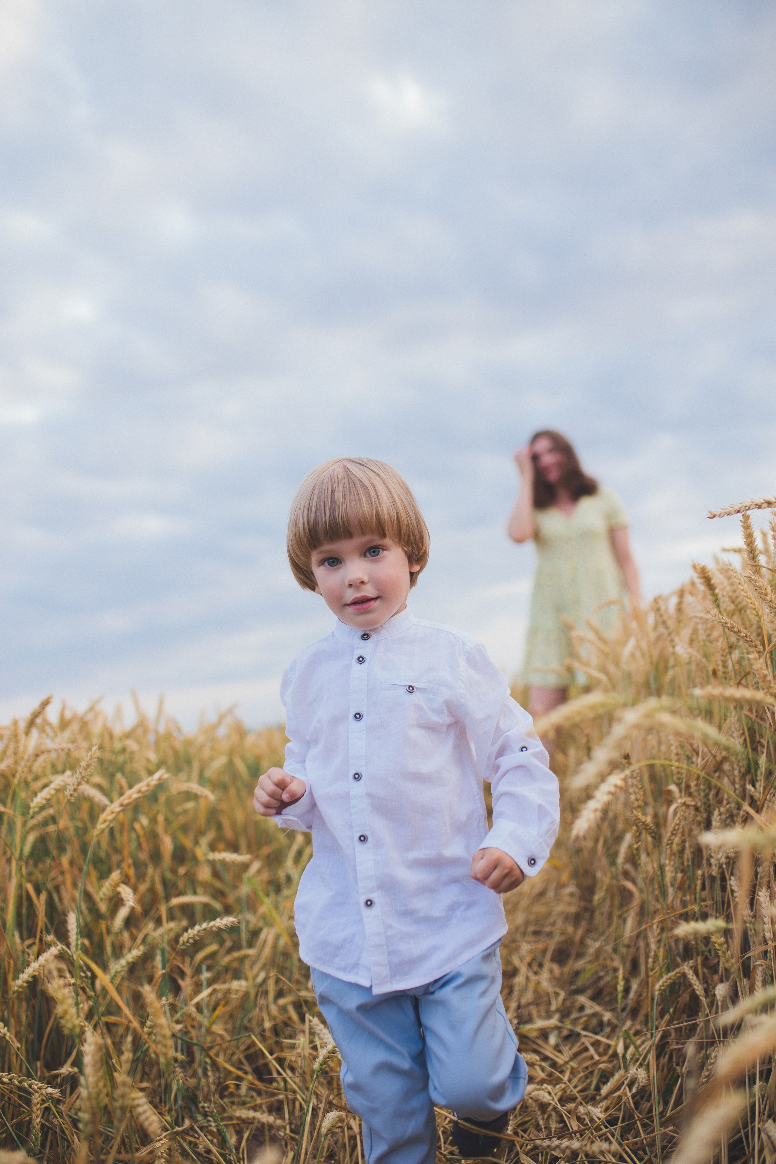 Мама с сыном