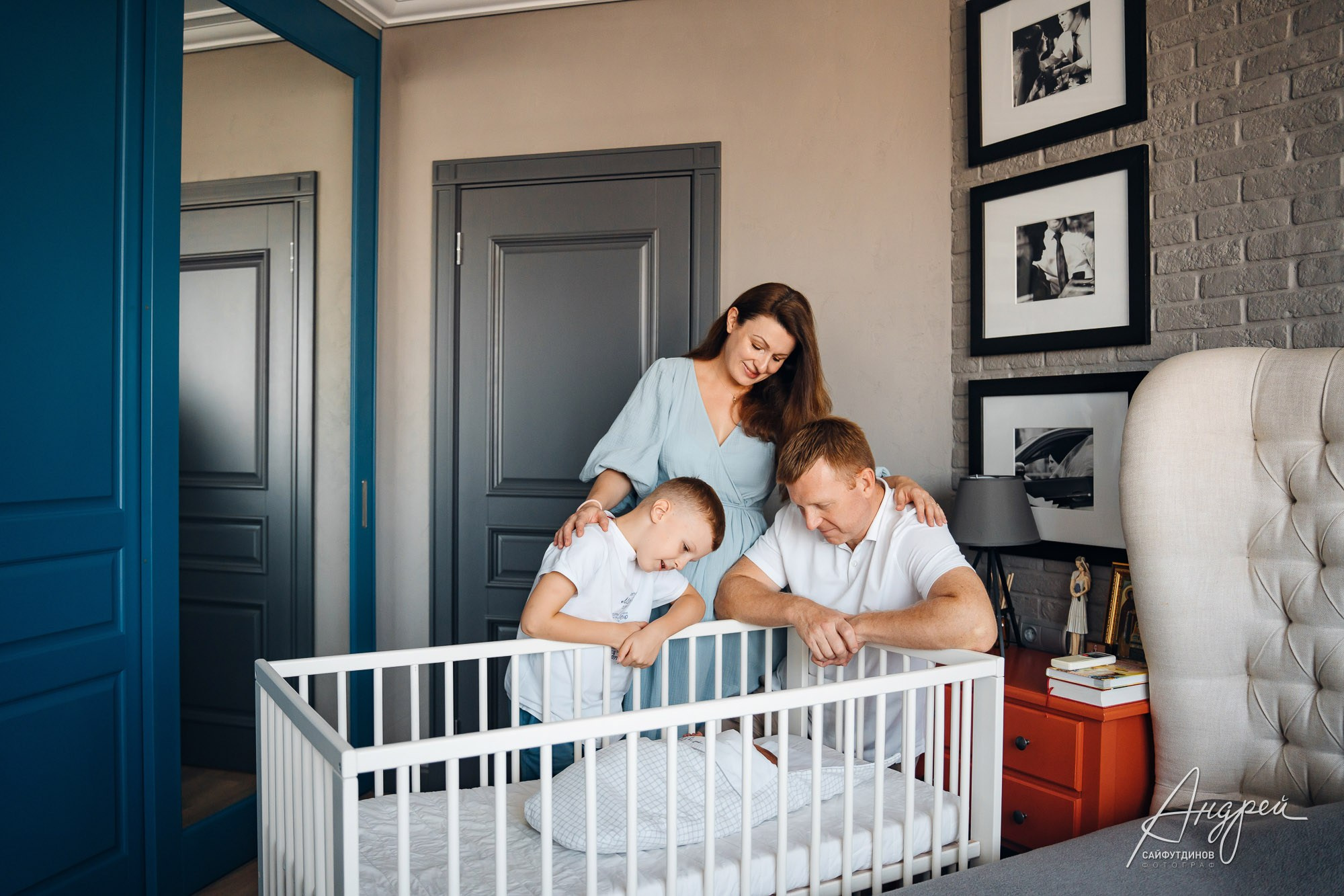 Фотосессия в день выписки из роддома. Свадебный и семейный фотограф в Ростове-на-Дону. Андрей Сайфутдинов