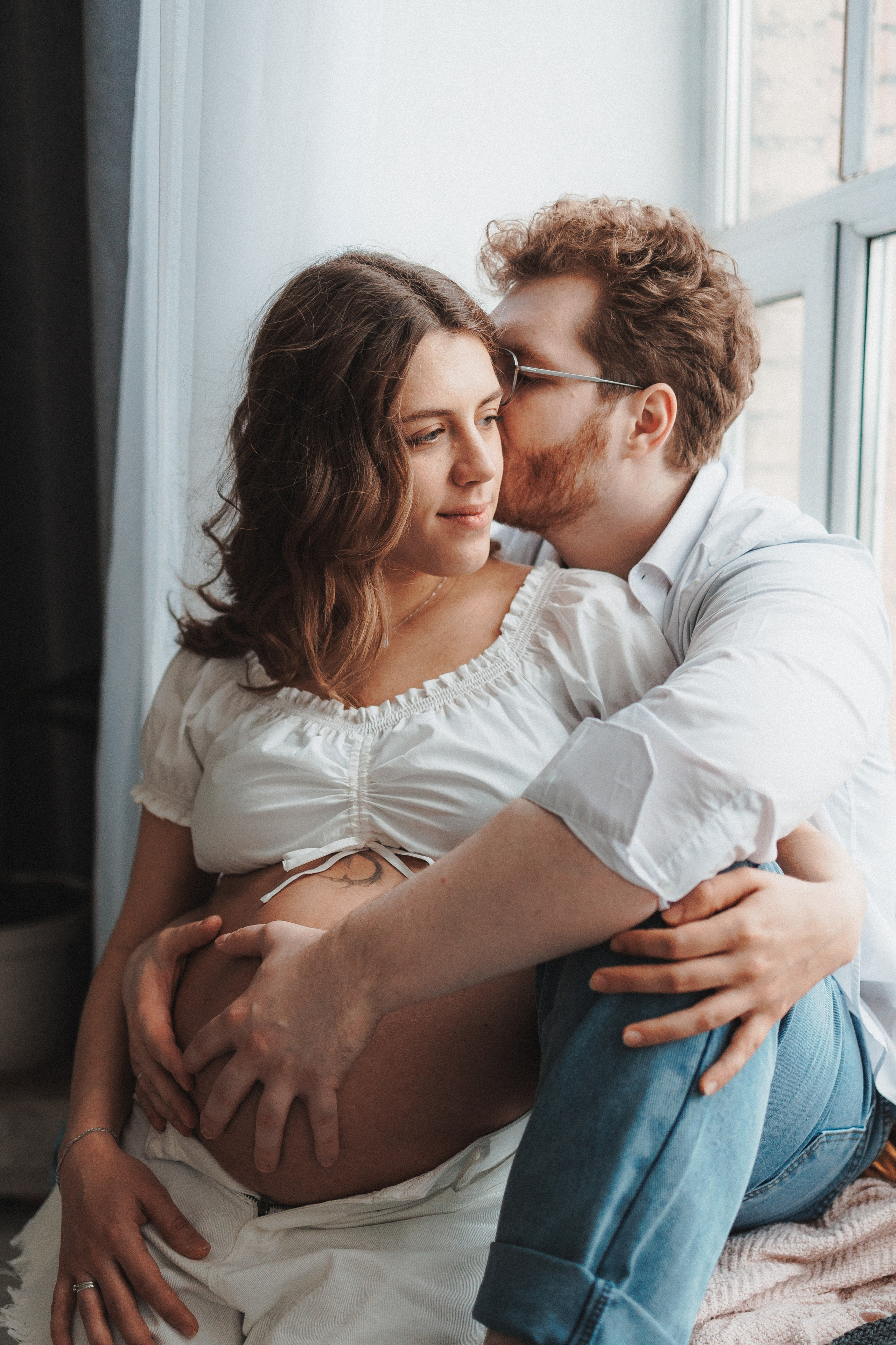 Любовь — это когда ты под сердцем носишь его ребенка. Фотограф Москва Светлана Кирюшина