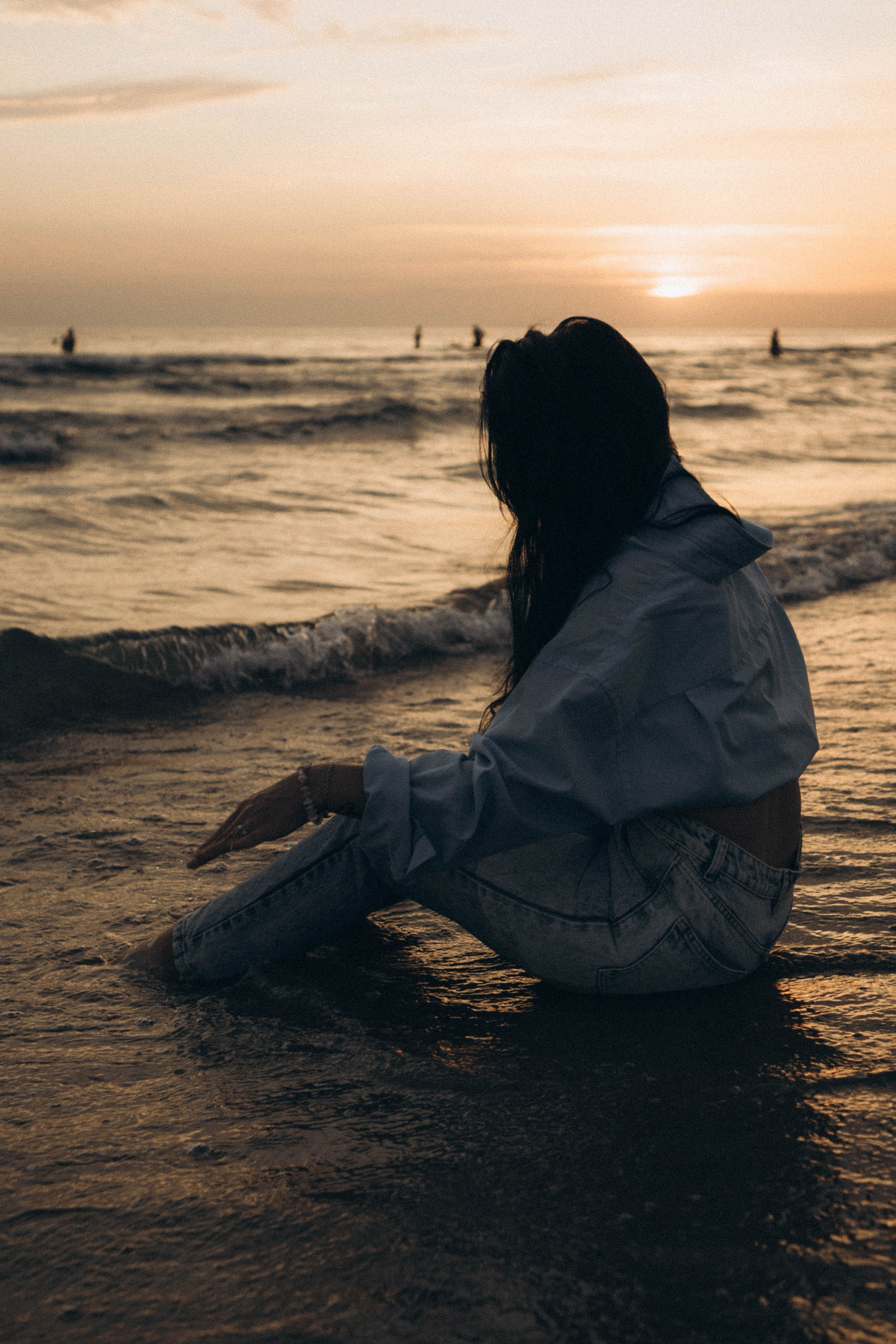 Июльский вечер на берегу черного моря. Профессиональный фотограф, Санкт-Петербург — Виктория Богомолова