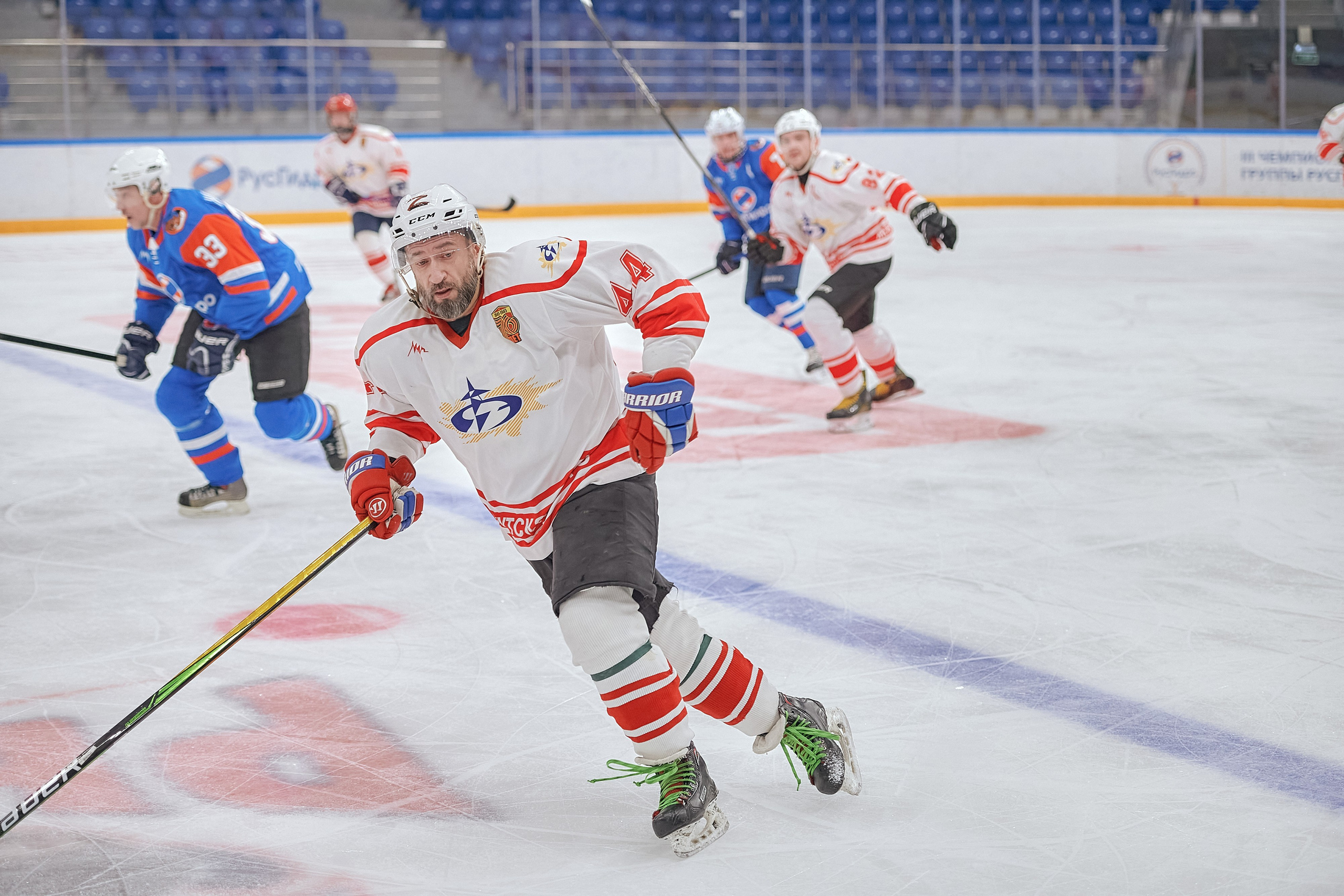Портфолио репортажной фотосъёмки: Кристалл арена — Хоккей — РусГидро. Фотограф Яковлев Роман — Красноярск