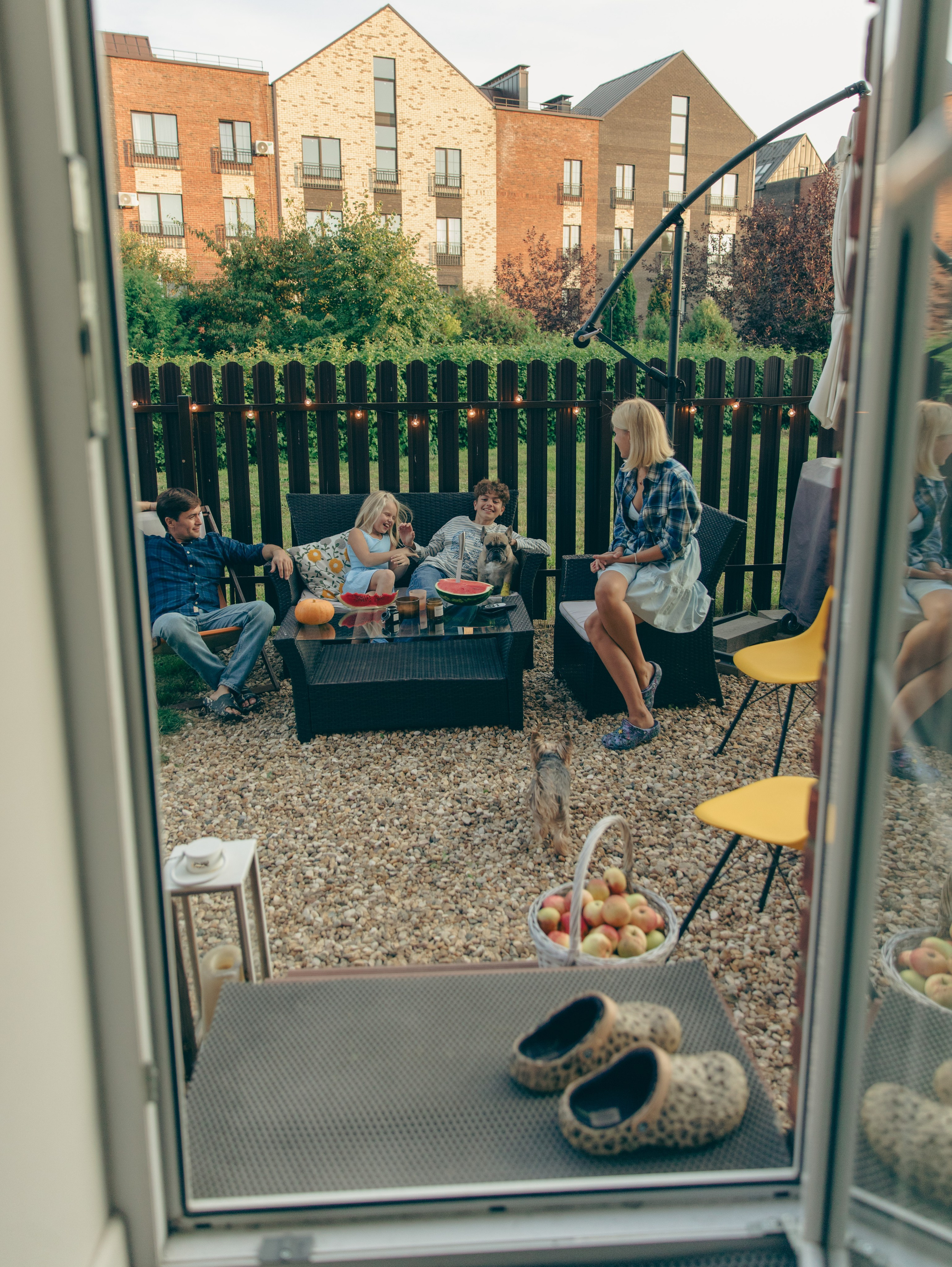 За городом. Фотограф текстиля в Москве Ольга Иванова