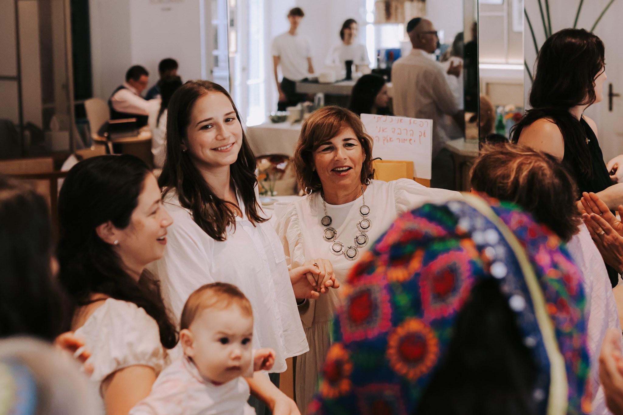 Baby celebration, September 2025. Photographer in Israel Alice Milchin