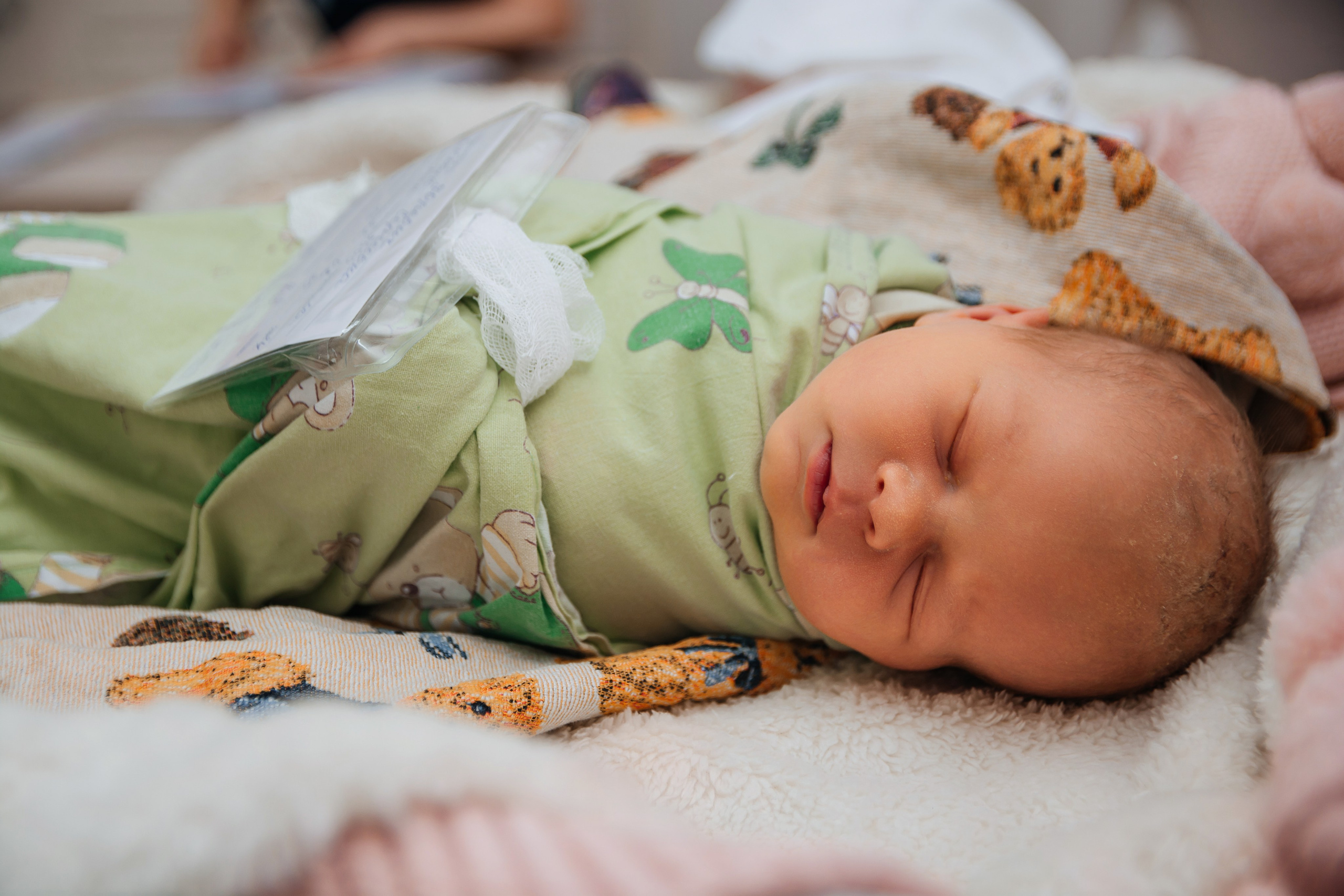 Фотосессия выписки из роддома. Семейный и детский фотограф Кущ Наташа