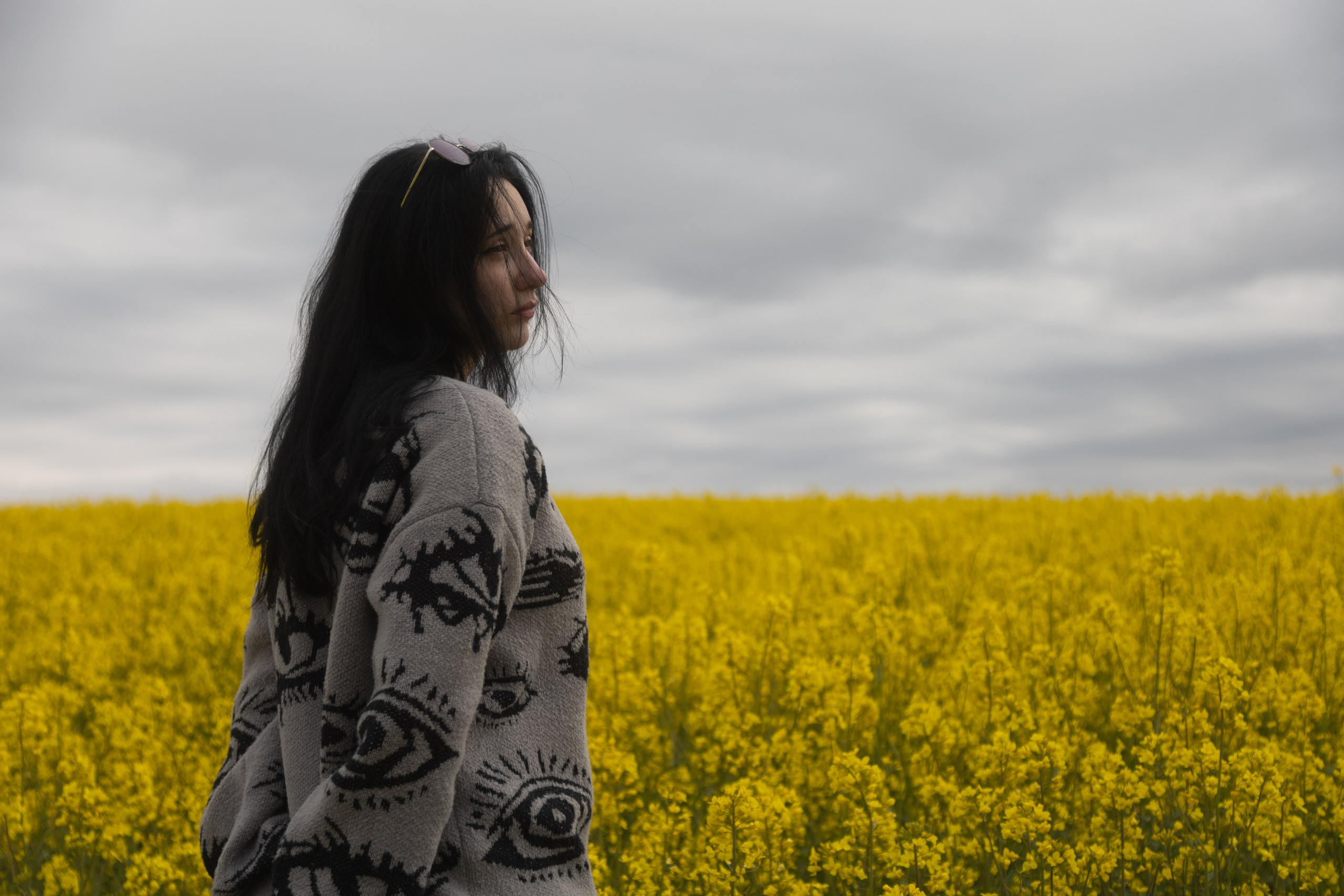 Полина Л — (Рапсовое поле). — Digital Noise —