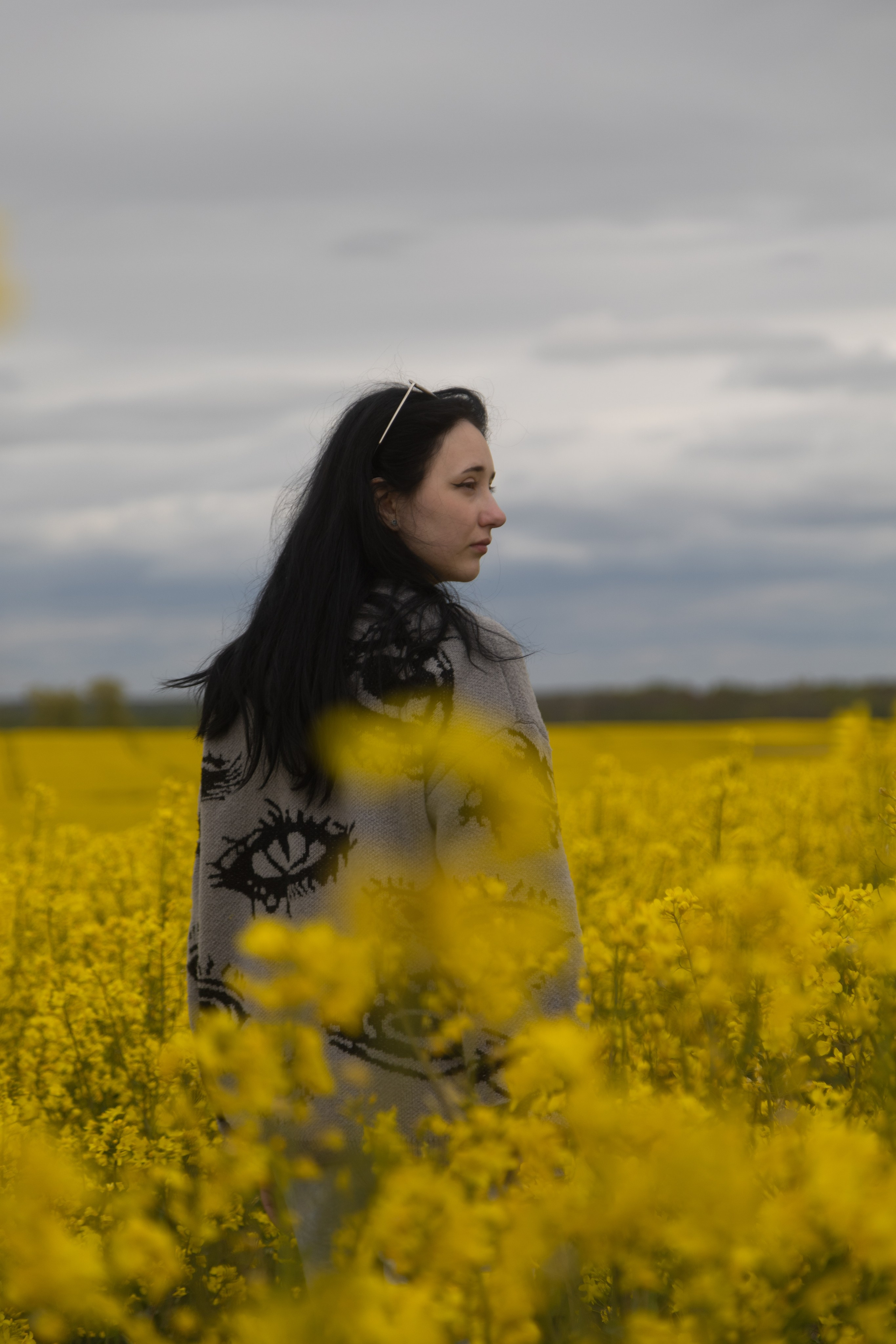 Полина Л — (Рапсовое поле). — Digital Noise —