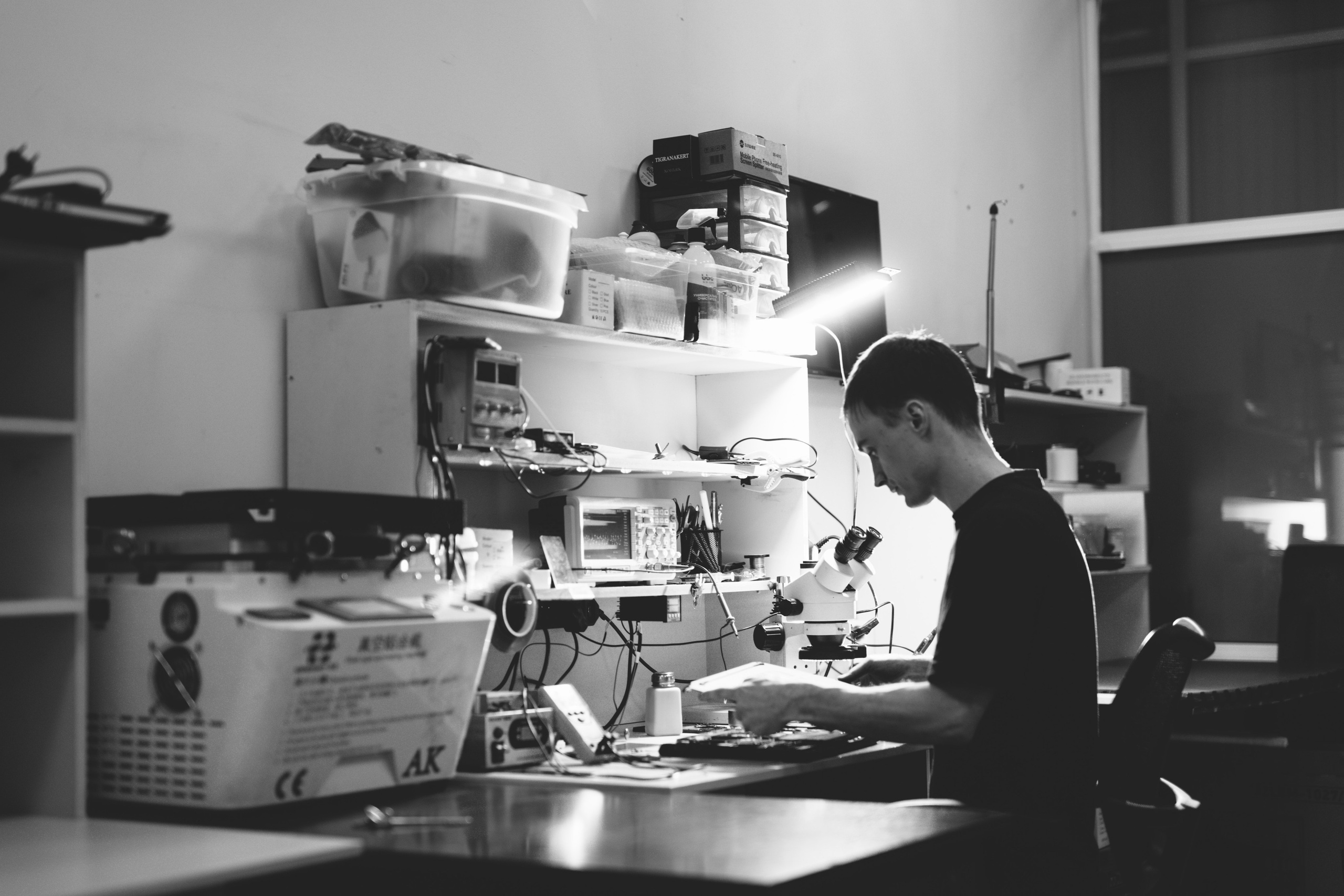 Съемка для сервисного центра Qwerty. Фотограф Улан-Удэ